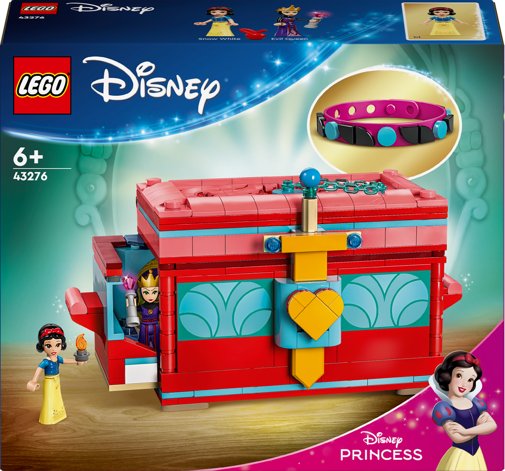 LEGO® Disney Schneewittchens Schmuckkassette 43276 Spielzeug, Erwachsener, Weiblich, Person, Frau