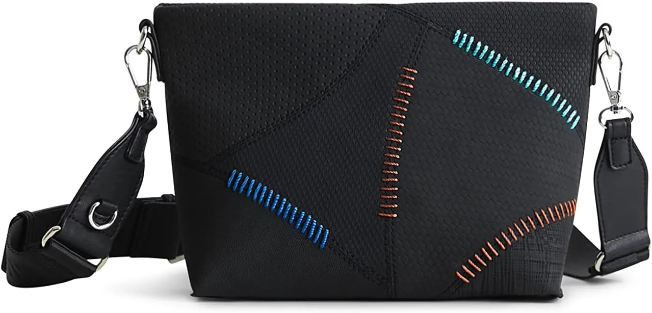 Desigual Damen „Electra Calpe“ - Schwarz 22WAXPA7 Handtasche Desigual Damen „Electra Calpe“ - Schwarz 22WAXPA7 Handtasche