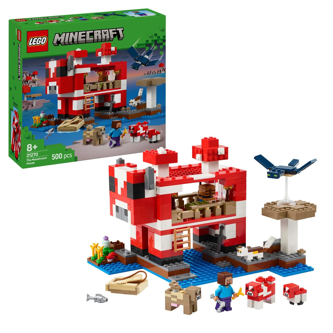 LEGO® Minecraft™ 21270 Das Pilzkuh-Haus LEGO® Minecraft™ 21270 Das Pilzkuh-Haus