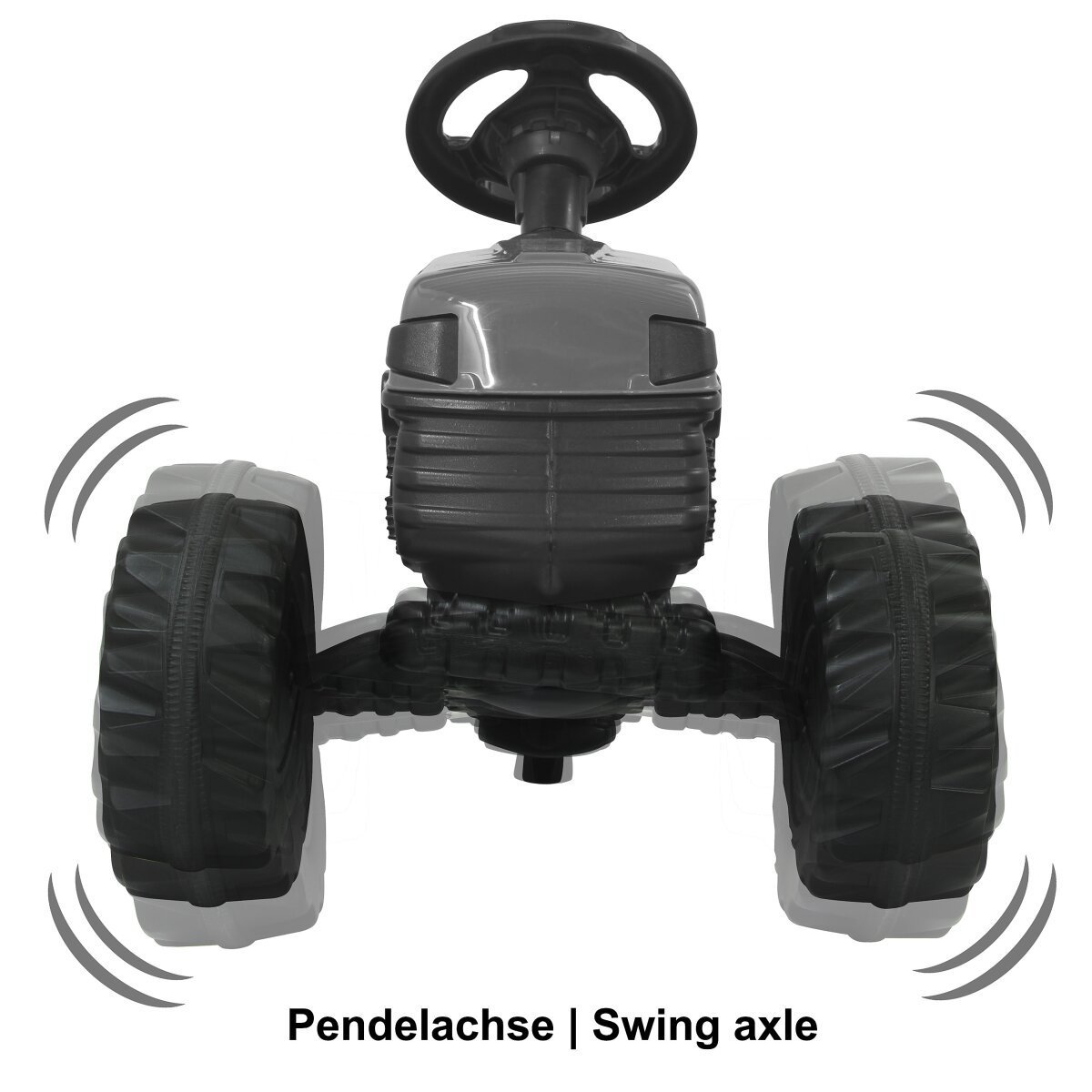 JAMARA Trettraktor Power Drag grün ab 3 Jahren