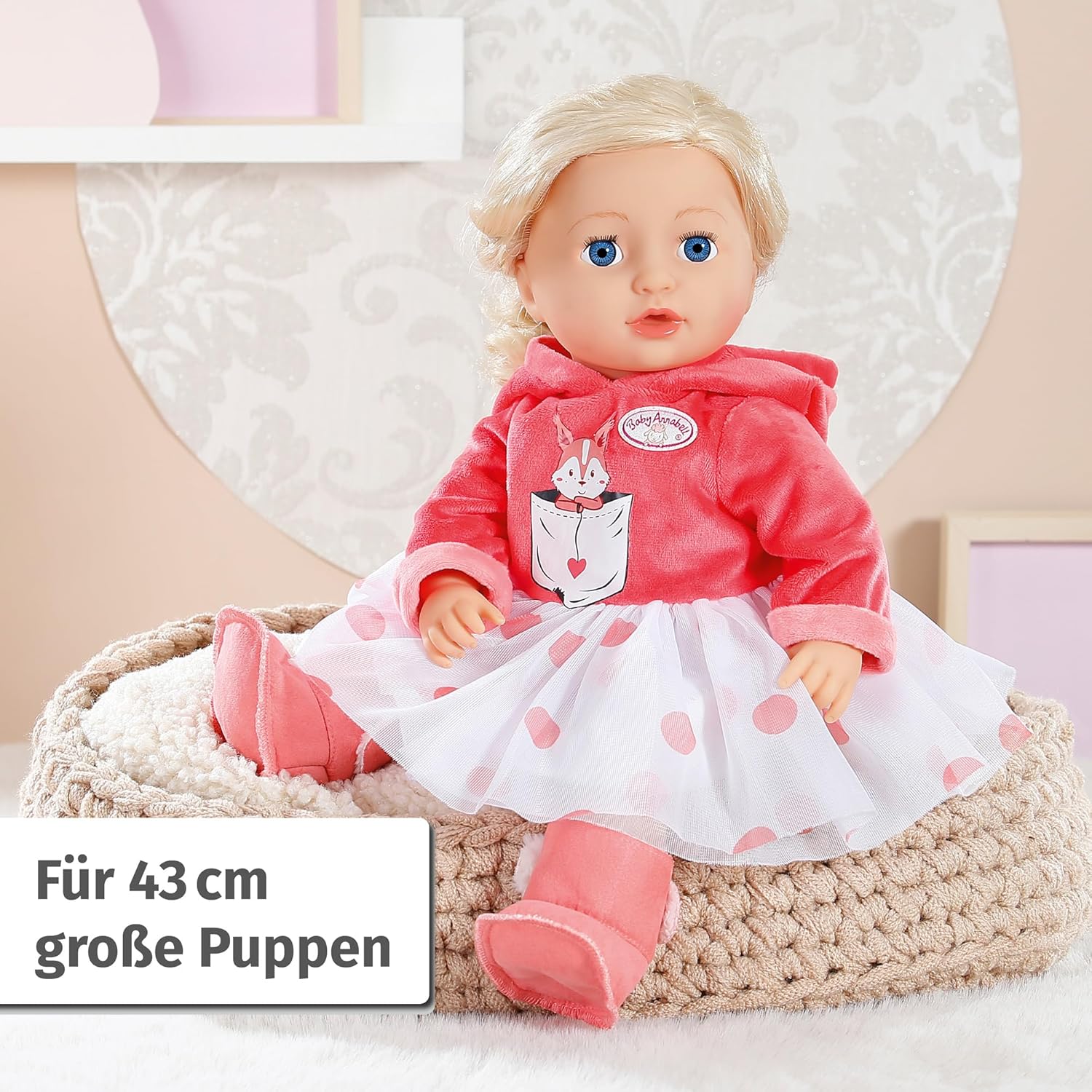 Baby Annabell Deluxe Eichhörnchen Tutu