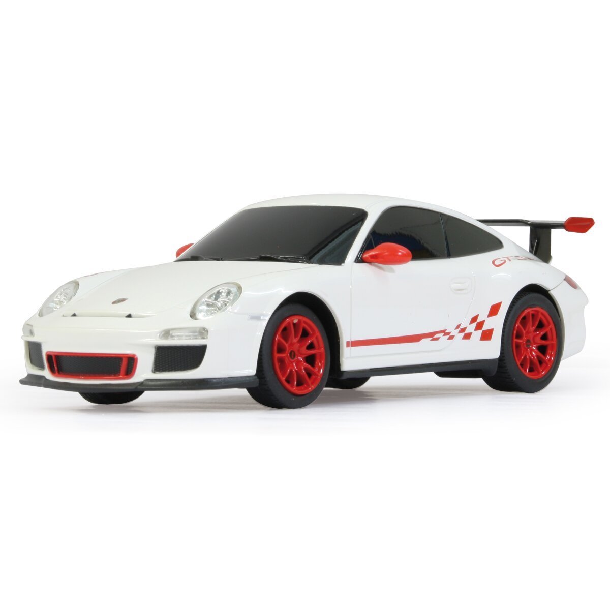 JAMARA Porsche GT3 RS 1:24 weiss 2,4GHz ab 6 Jahren JAMARA Porsche GT3 RS 1:24 weiss 2,4GHz ab 6 Jahren