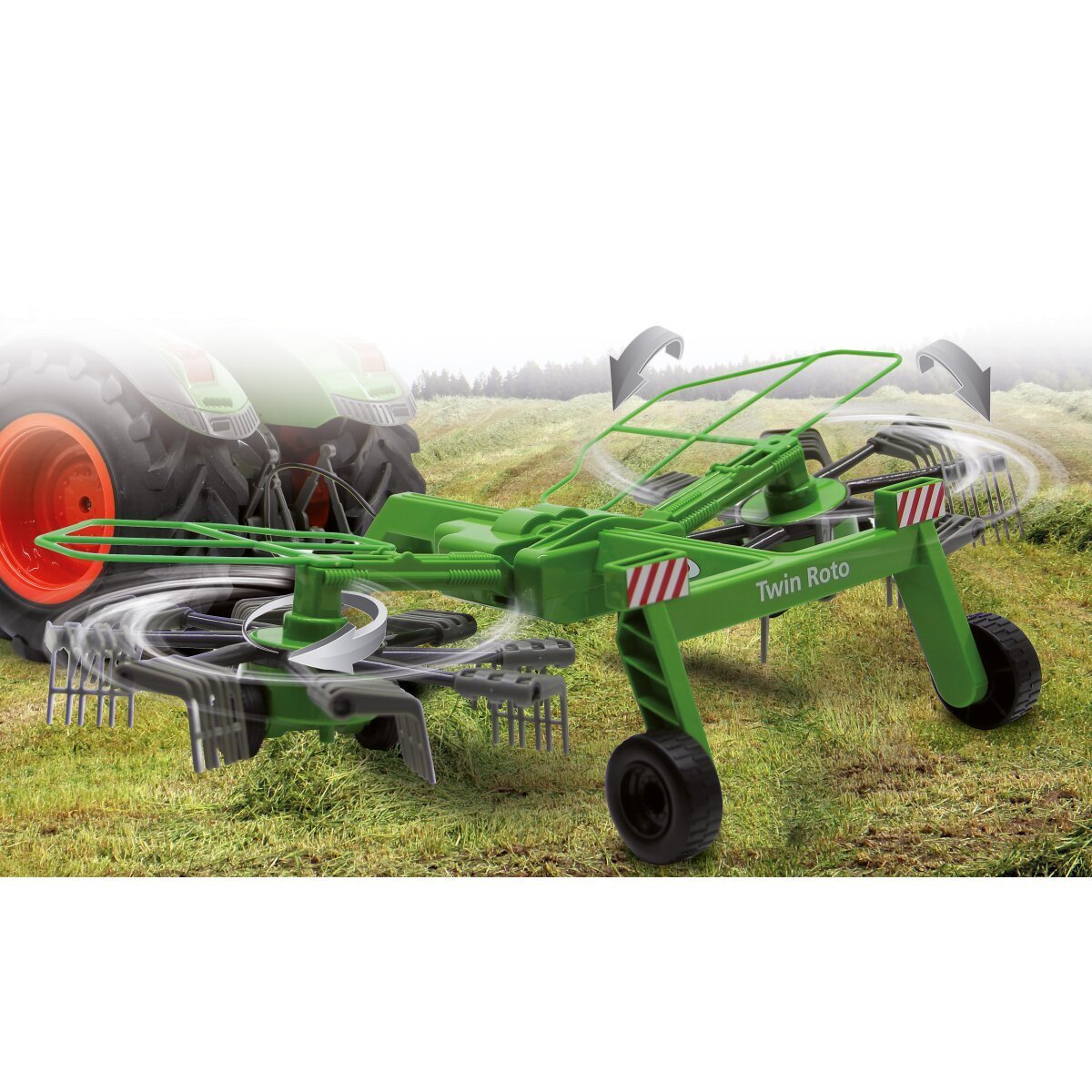JAMARA Schwader Twin Roto für RC-Traktor 1:16 ab 6 Jahren