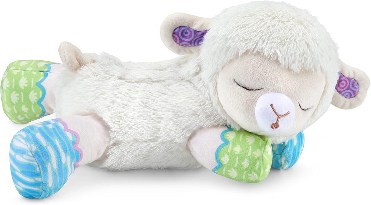 VTech 3-in-1 Sternenlicht-Schäfchen Projektion, Musik & Kuscheltier ab 0,5 Jahr VTech 3-in-1 Sternenlicht-Schäfchen aus weichem Plüsch mit abnehmbarem Projektormodul, 3 Lichtschablonen, 3 Liedern, 40 Melodien, 25 Natur-Sounds, Timer & Geräusch-Sensor, ab 0,5 J., Plüsch, Spielzeug, Bär, Säugetier, Tierwelt, Plüsch, Spielzeug, Bär, Säu