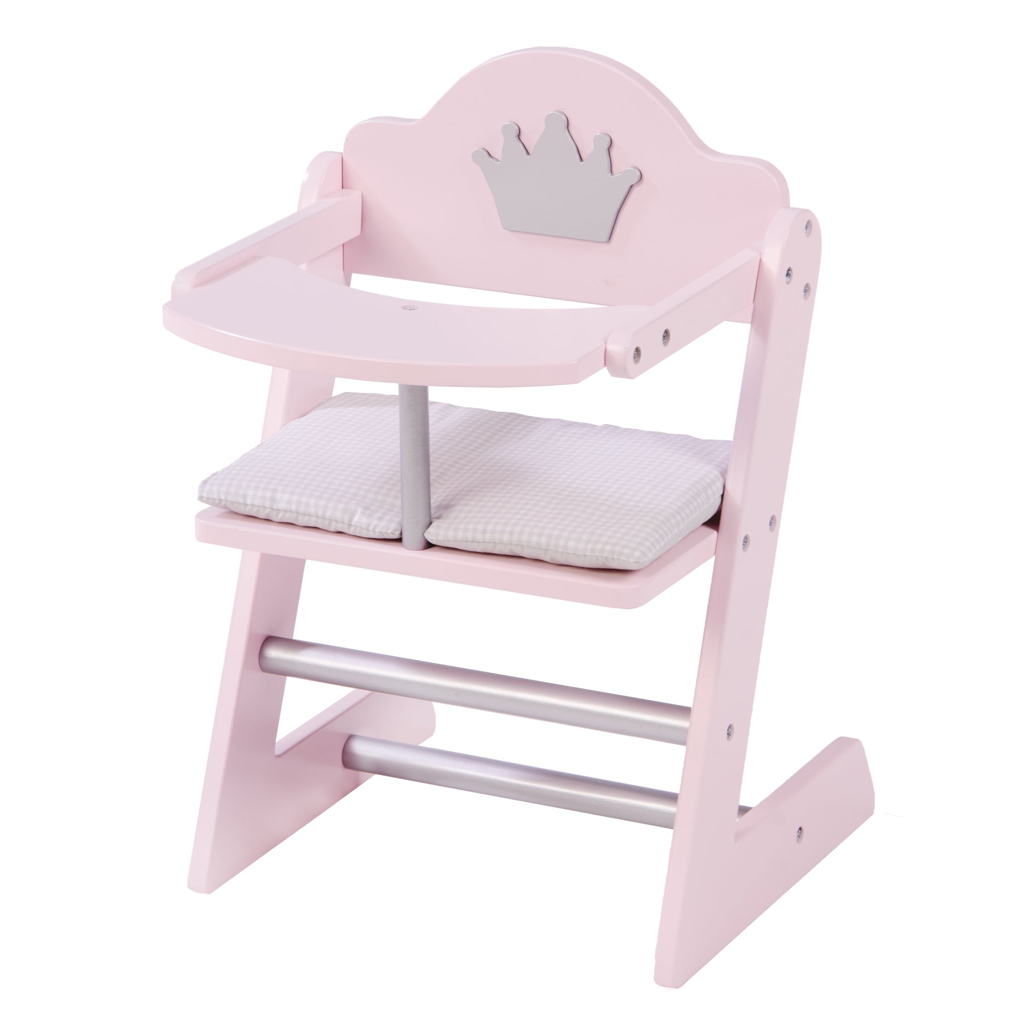 Roba 98034 Puppenhochstuhl Prinzessin Sophie rosa – Puppenmöbel & Häuser - rosa - Puppenmöbel & Häuser - Produktbild 1