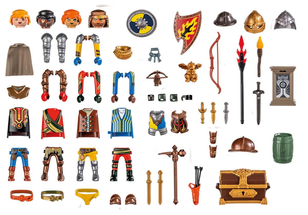 PLAYMOBIL 71487 My Figures: Ritter von Novelmore Helme, Person