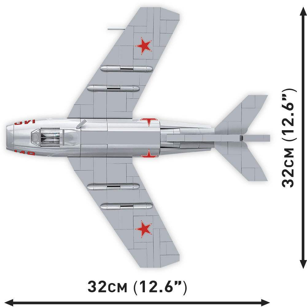 COBI 2416 - MIG-15 "FAGOTT" - Bild 5 COBI 2416 - MIG-15 "FAGOTT" - Bild 5