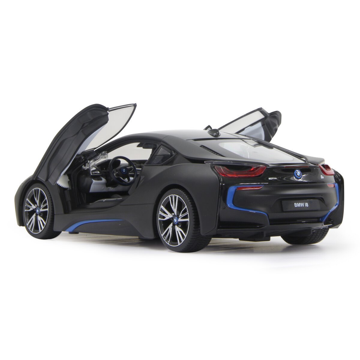 JAMARA BMW I8 1:14 schwarz 2,4GHz Tür fernbedienbar ab 6 Jahren