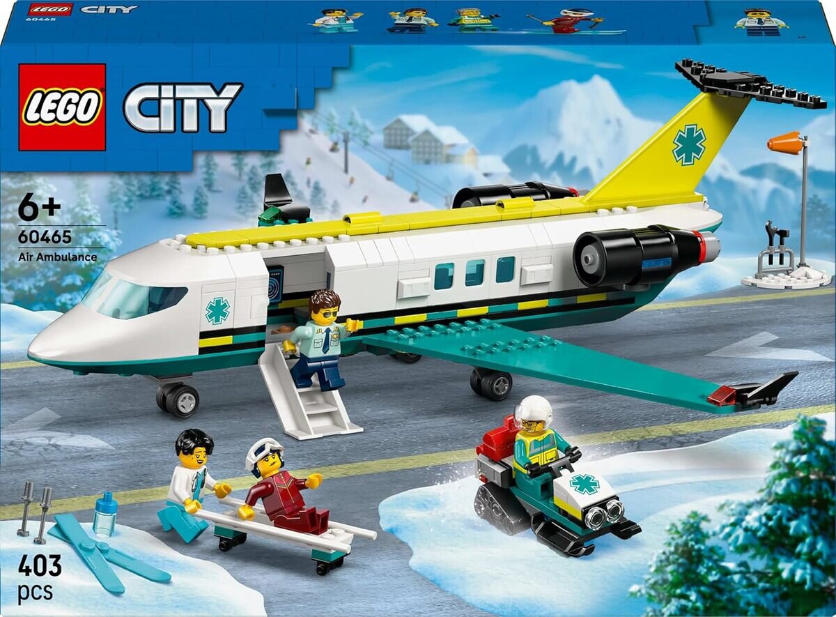 LEGO® City 60465 Notfallrettungsflugzeug Person, Flugzeug, Transport, Fahrzeug