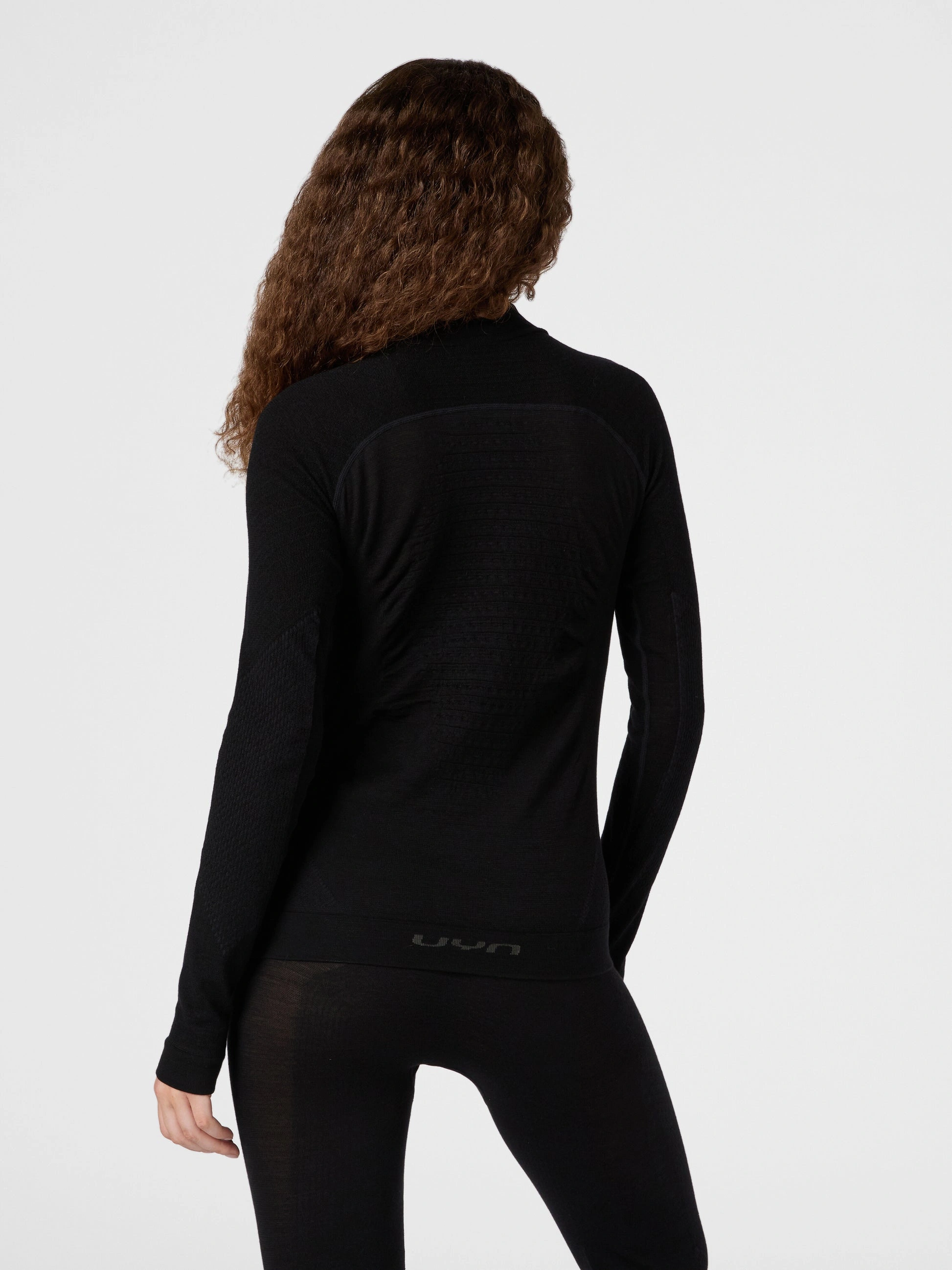 UYN Damen Fusyon Biotech UW Shirt Long_SL Zip Up U100519B000 - Schwarz GR. L/XL UYN Damen Fusyon Biotech UW Shirt Long_SL Zip Up U100519B000 - Schwarz GR. L/XL