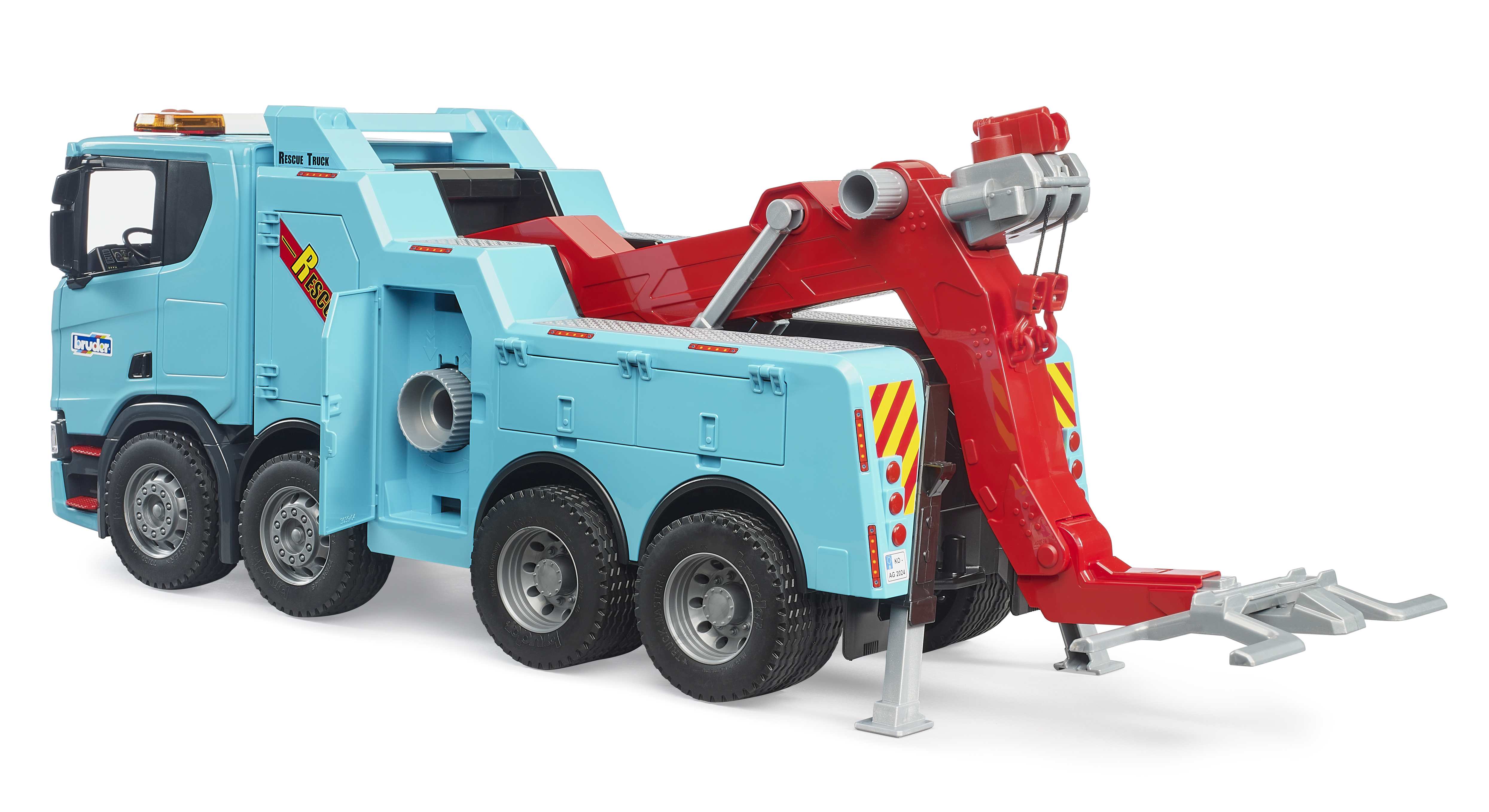 BRUDER 03553 - Scania Super 560R Berge- und Abschlepp- LKW mit L mit S Modul - Bild 3