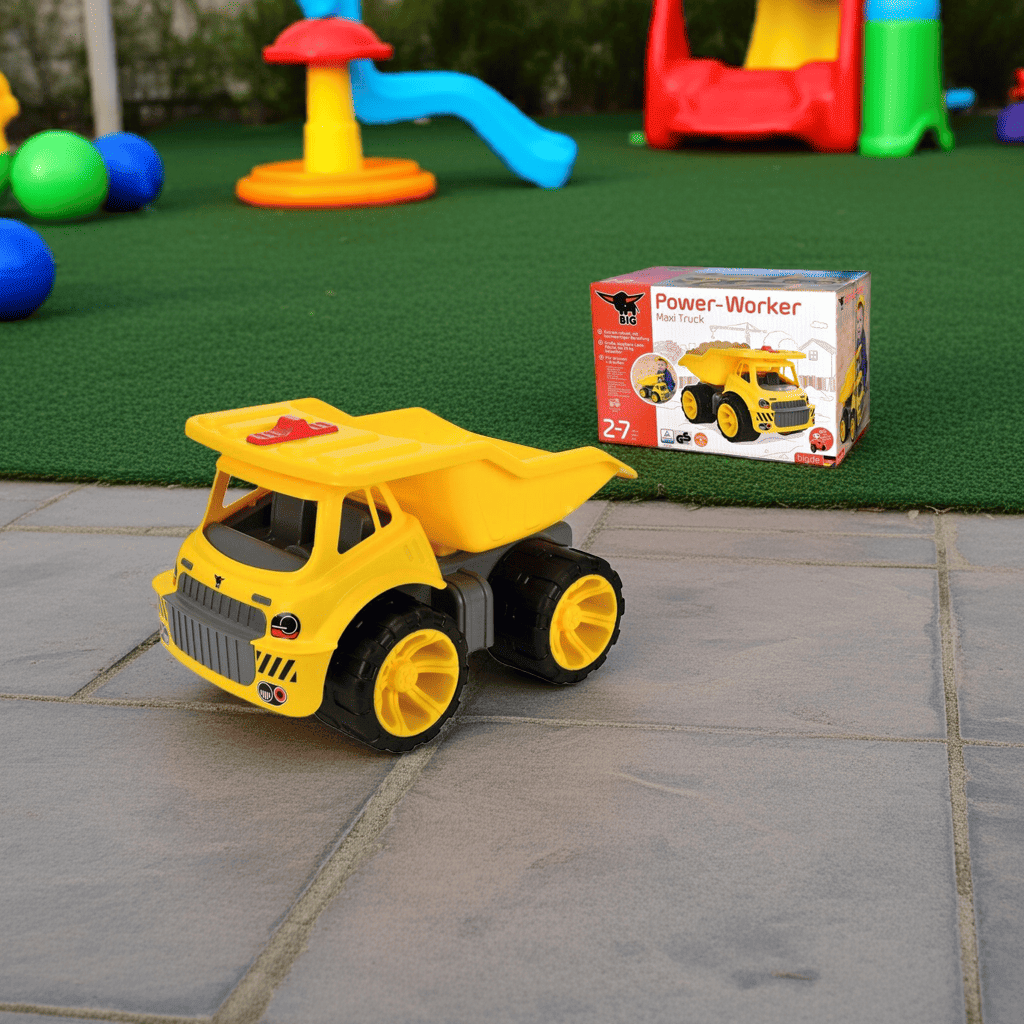 BIG Power Worker Maxi Kipper (800055810) Spielbereich, Sphäre, Spielzeug