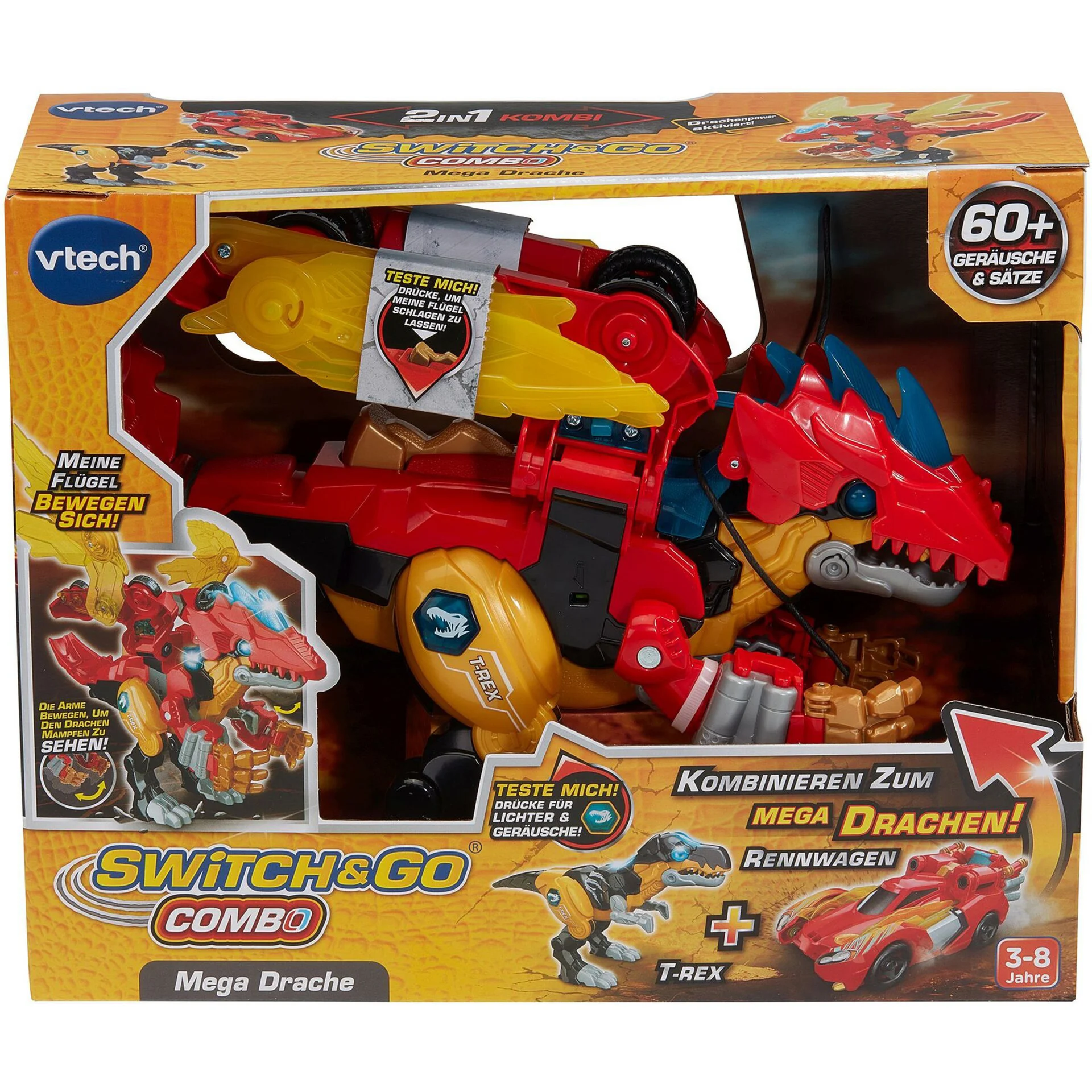 Vtech Switch & Go - Combo Mega Drache