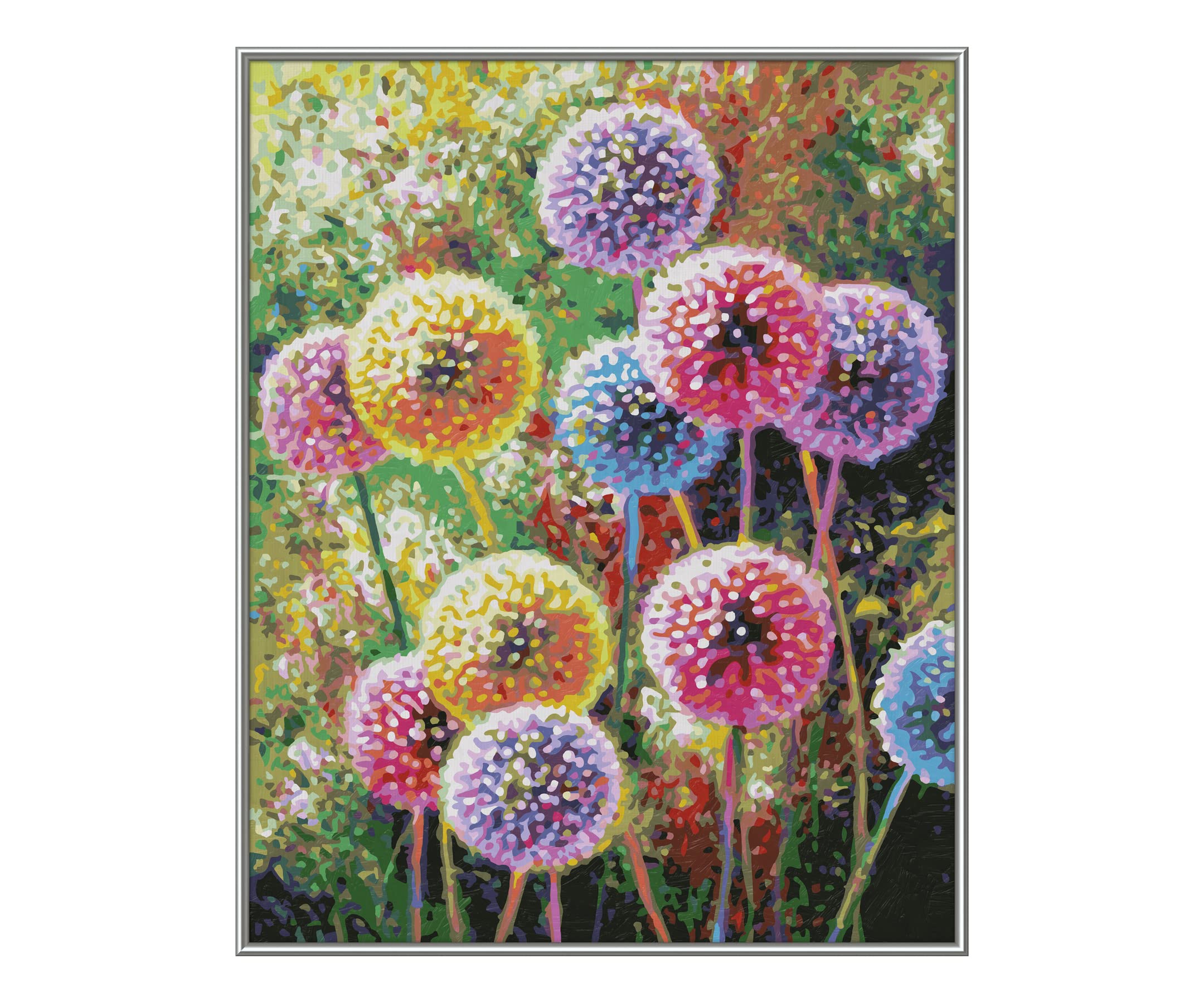 Dahlie, Blume, Pflanze, Kunst, Malerei