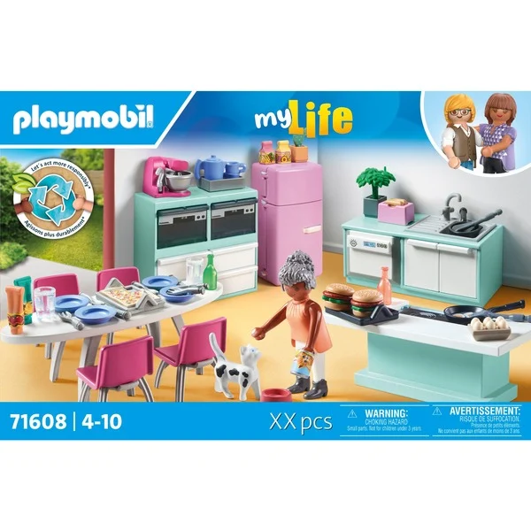 PLAYMOBIL 71608 Küche Mit Essplatz PLAYMOBIL 71608 Küche Mit Essplatz
