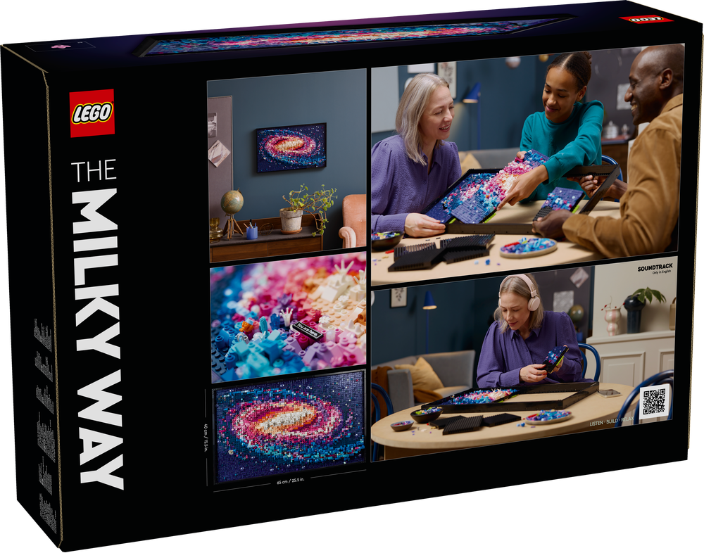 LEGO® Art Die Milchstraßen-Galaxie 31212 Erwachsener, Weiblich, Person, Frau, Überwachen