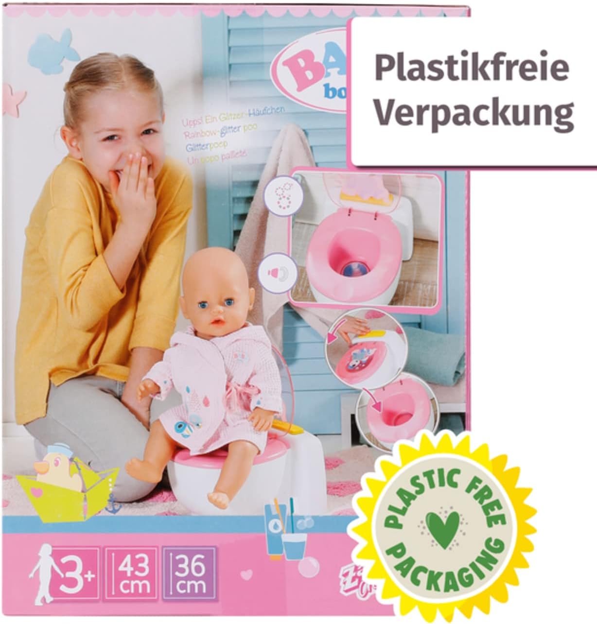 BABY born® Bath Toilette