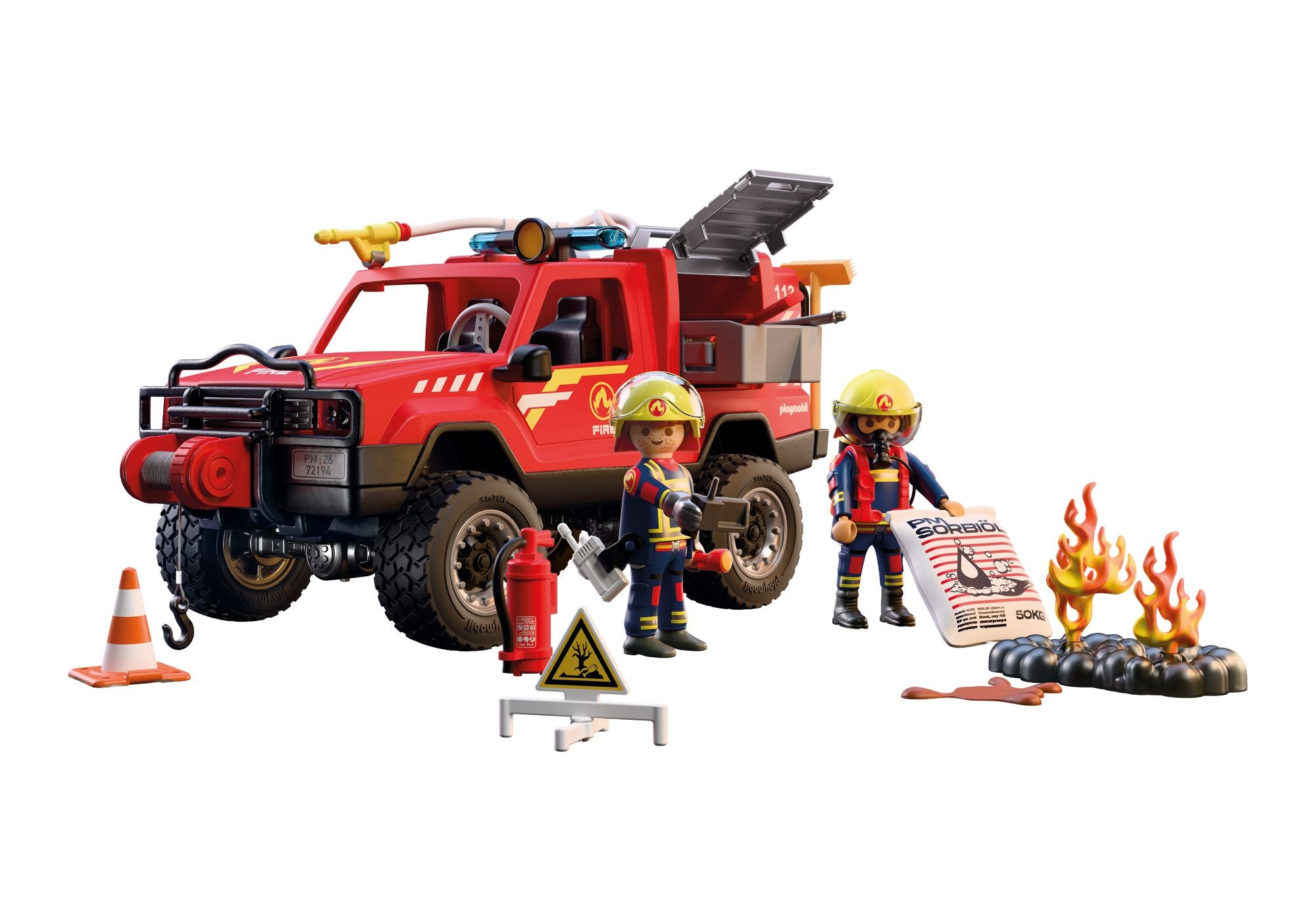 PLAYMOBIL City Action Feuerwehr-Pickup 72194