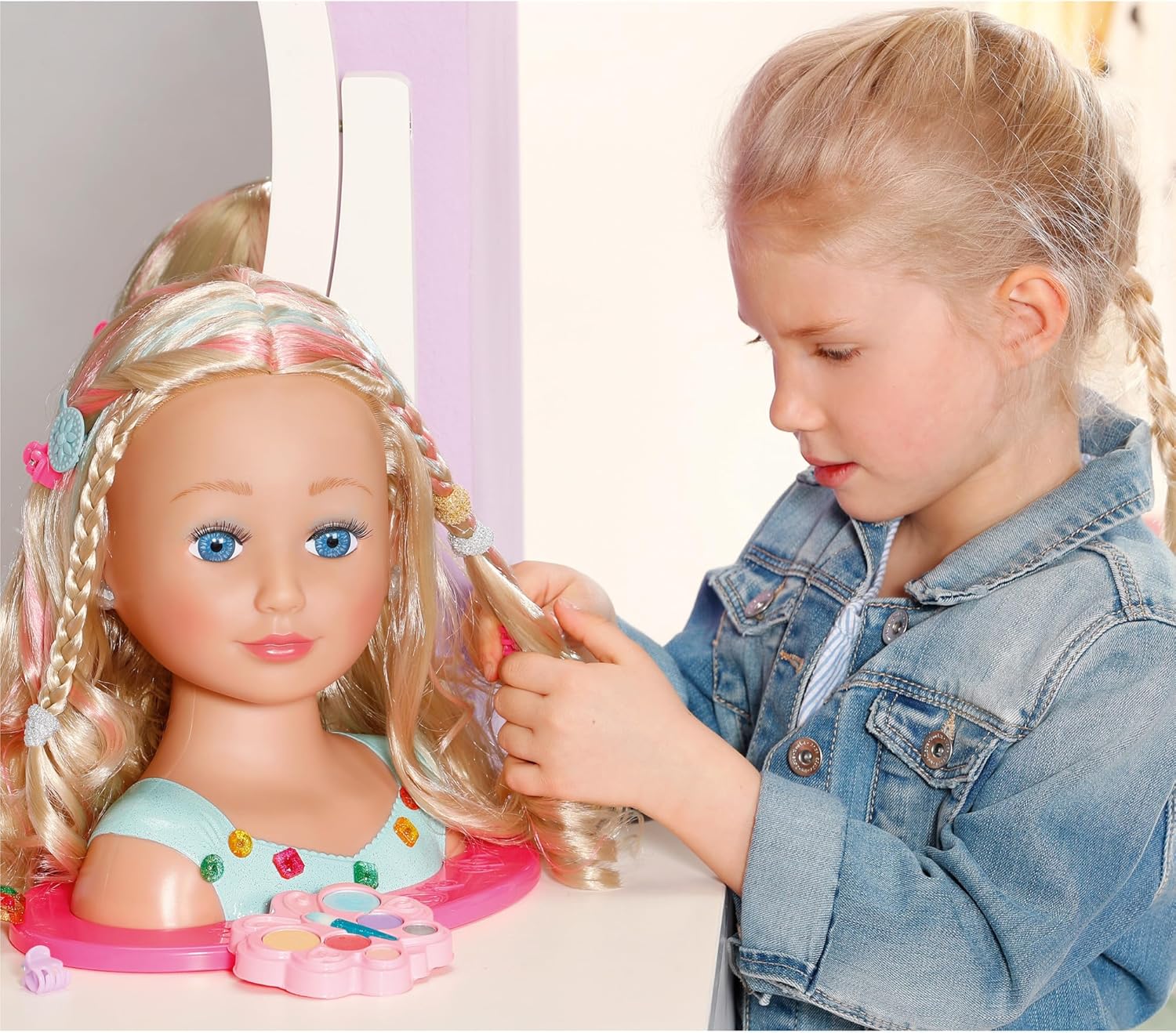BABY born® Stylingkopf Prinzessin DE Puppe, Spielzeug, Person