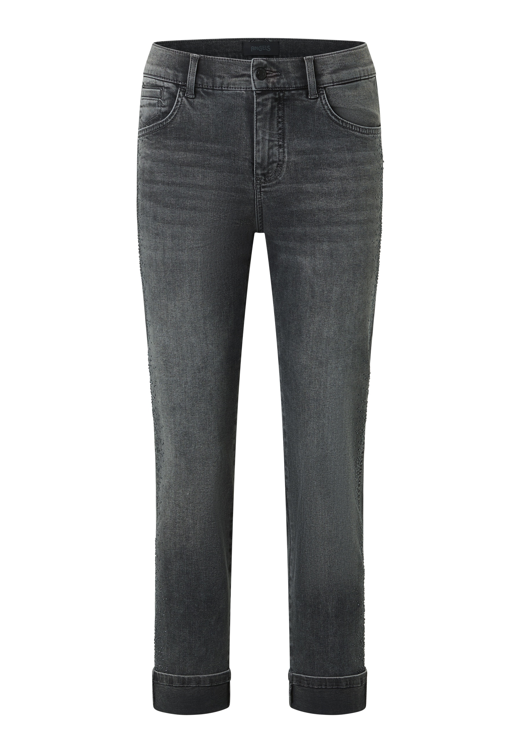 ANGELS 346811430 Damen Jeans Darleen Sparkle 7/8 Straight Fit - Grau - 2