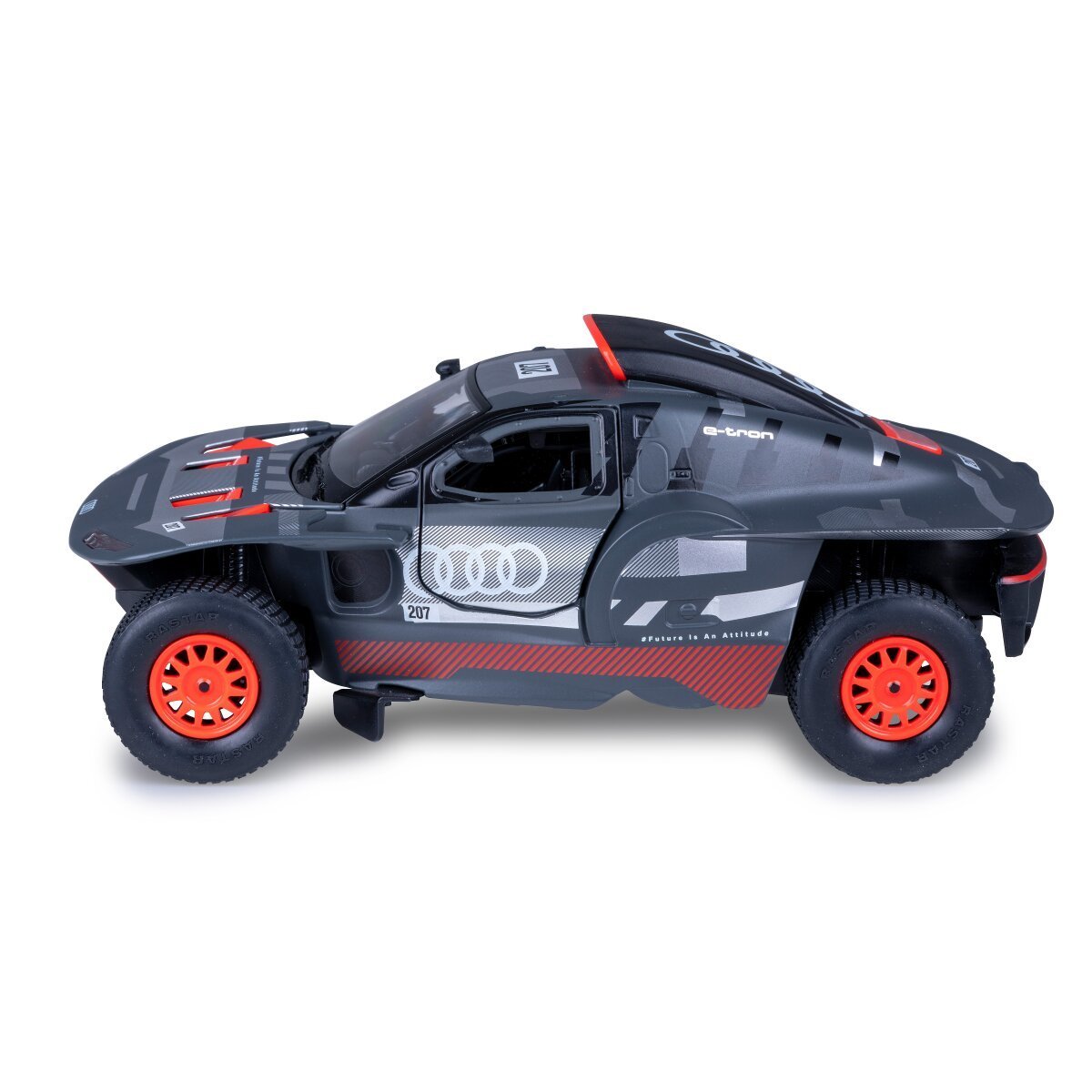 JAMARA AUDI RS Q e-tron Diecast 1:24 grau Tür manuell ab 14 Jahren JAMARA AUDI RS Q e-tron Diecast 1:24 grau Tür manuell ab 14 Jahren