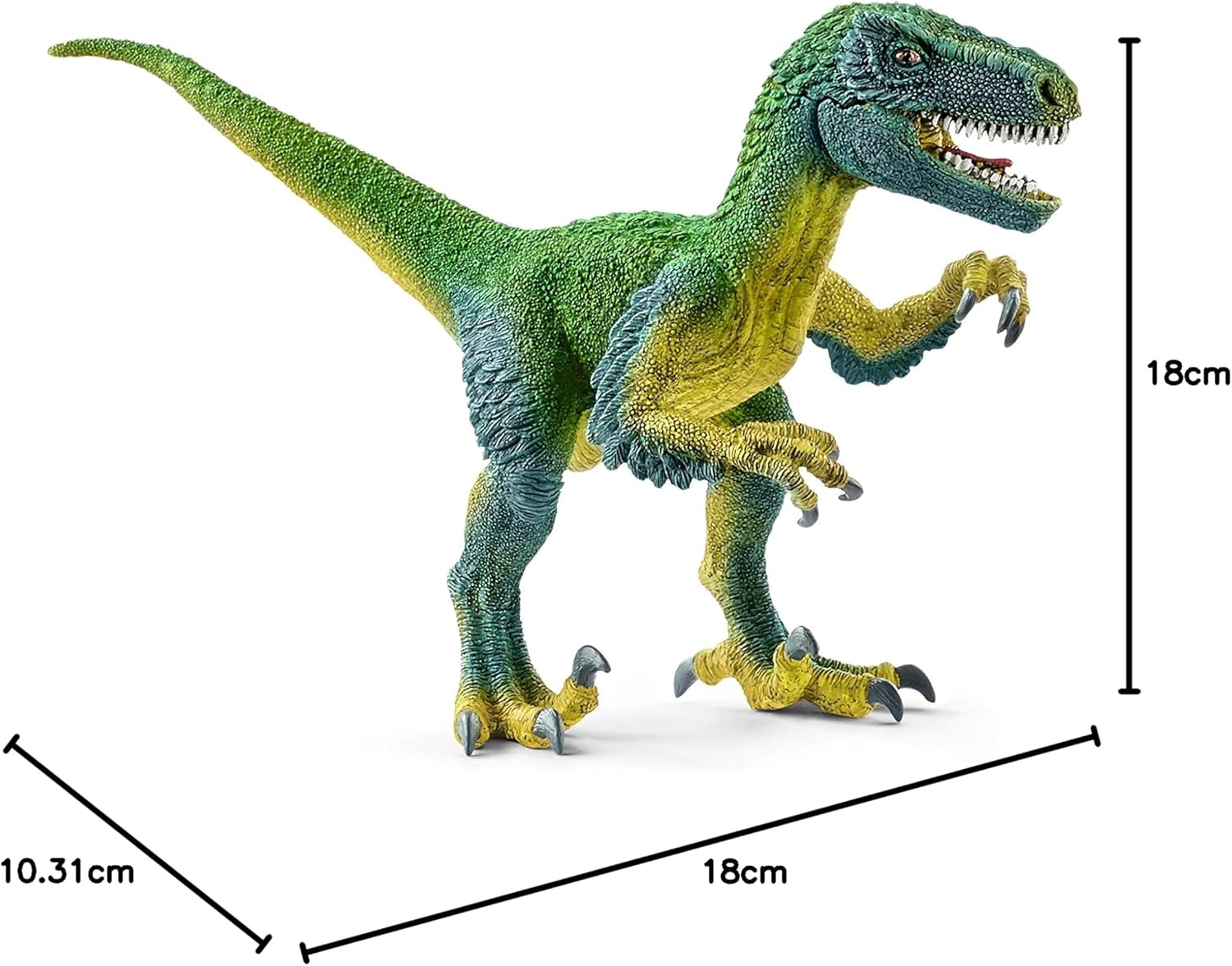 Schleich 13770 Esel Figur aus der Farm World Serie Schleich Farm World 13770 Esel Tierfigur mit realistischen Details