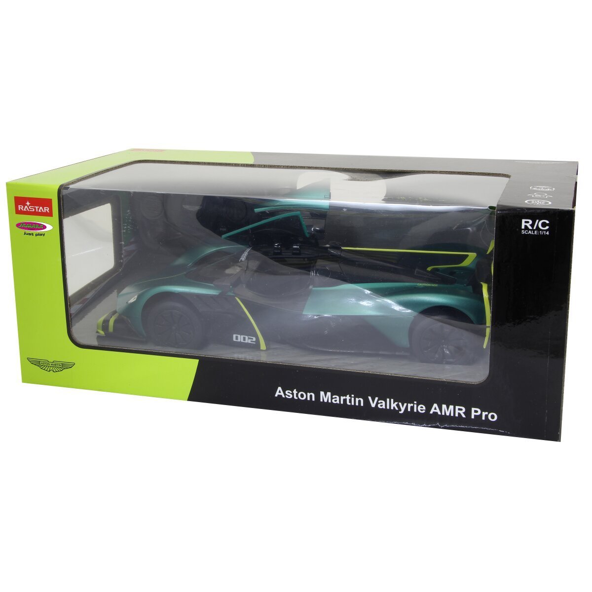 JAMARA Aston Martin Valkyrie AMR Pro 1:14 dunkel grün 2,4GHz Tür manuell ab 6 Jahren JAMARA Aston Martin Valkyrie AMR Pro 1:14 dunkel grün 2,4GHz Tür manuell ab 6 Jahren