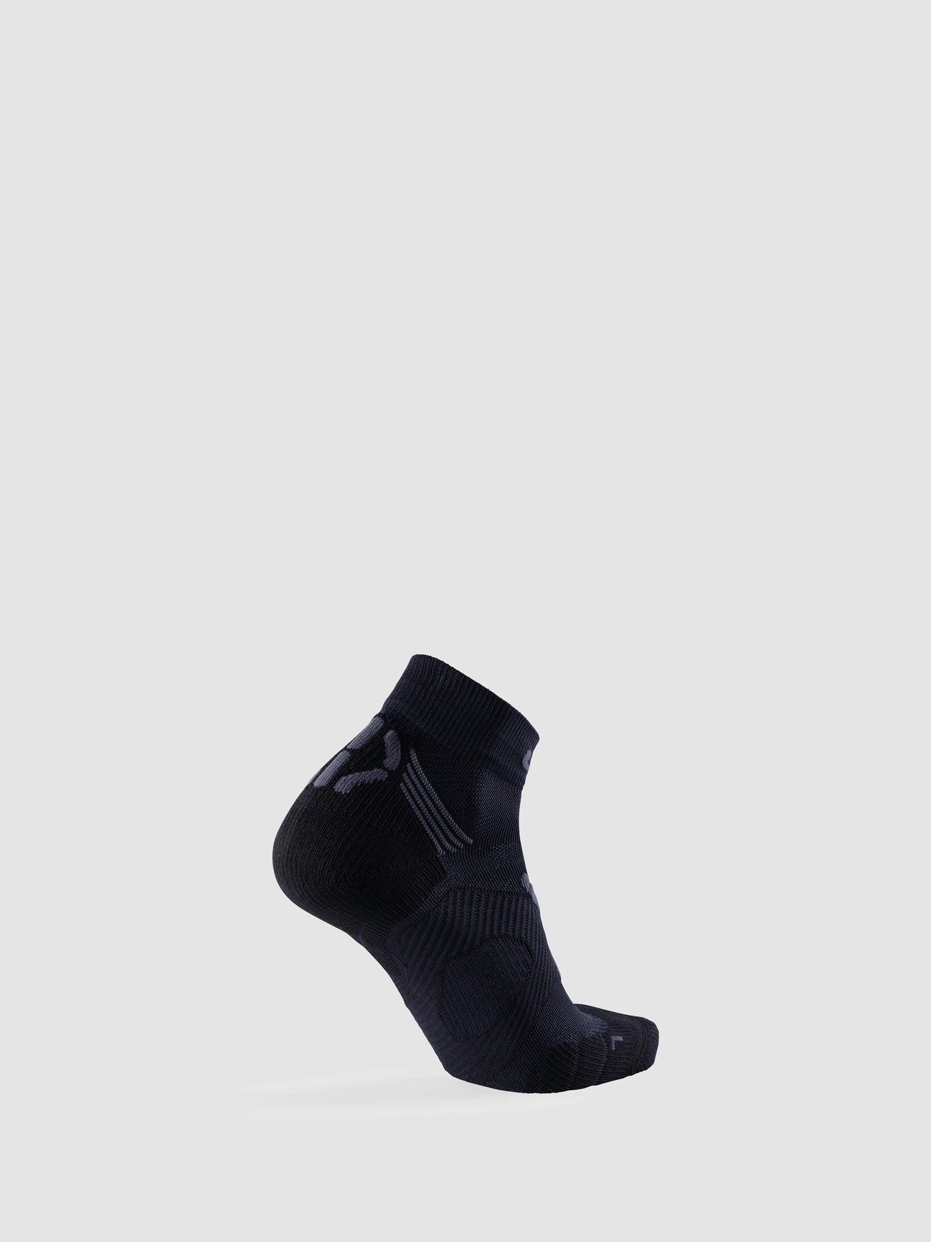 UYN Herren Laufsocken Super Fast S100065B014 - Schwarz/Anthrazit GR. 39/41