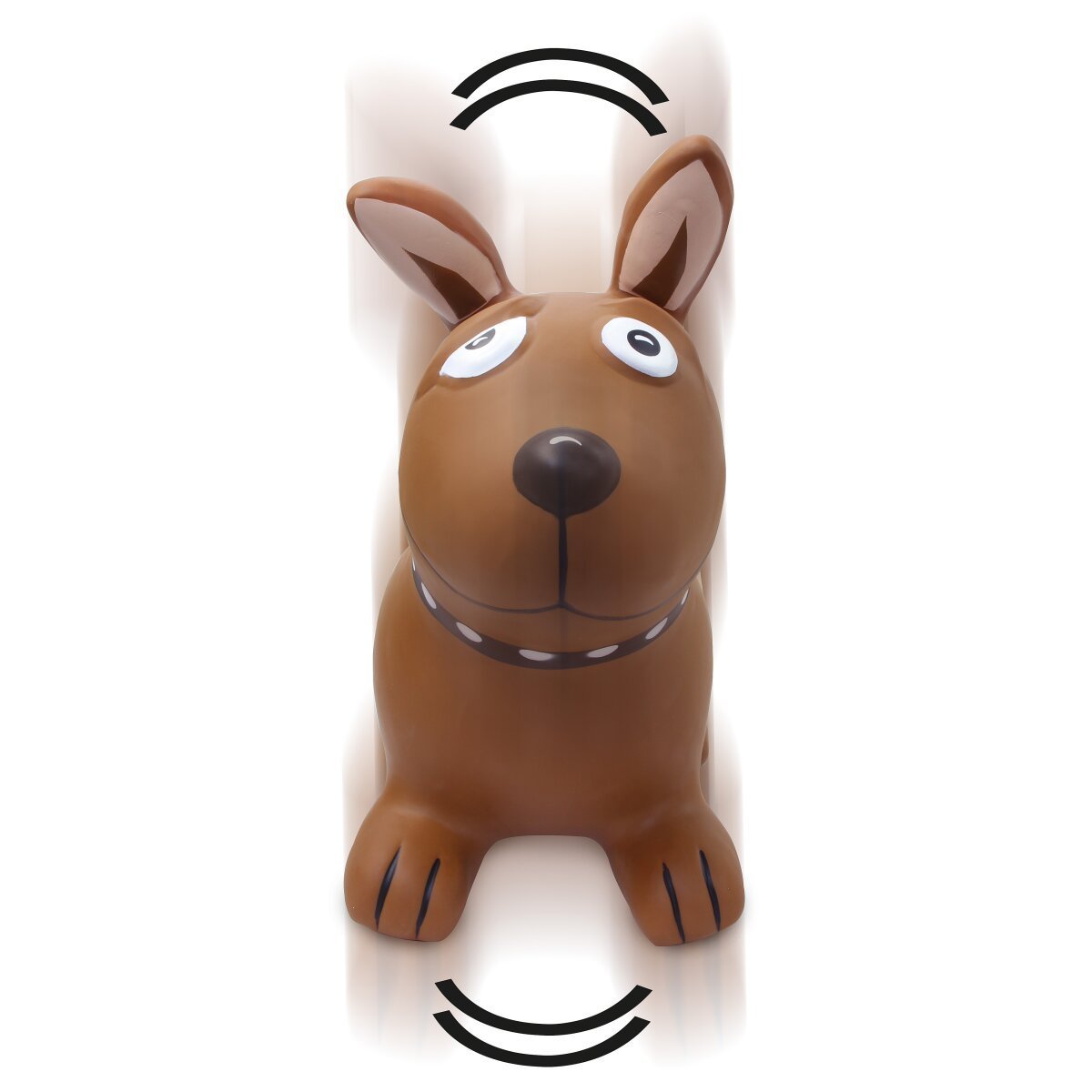 JAMARA Hüpftier Dog Brown HoppyDoo mit Pumpe ab 12 Monaten
