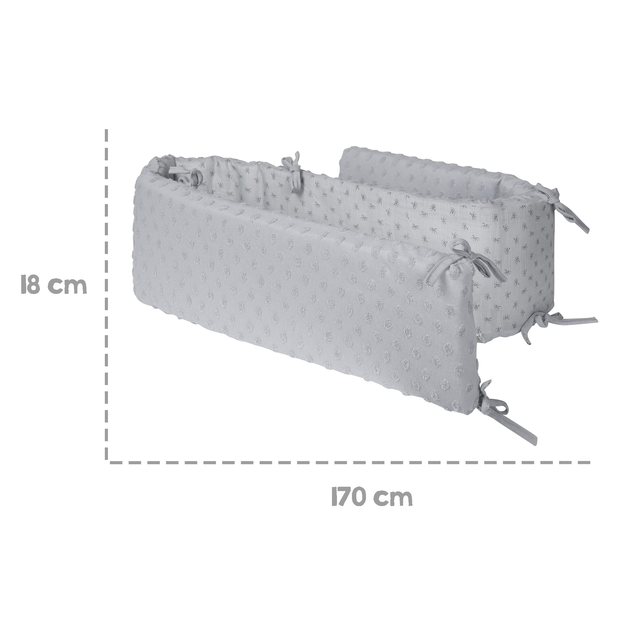 Roba 204092G227 Nestchen Lil Planet grau hellgrau – Babynester - Produktbild 5
