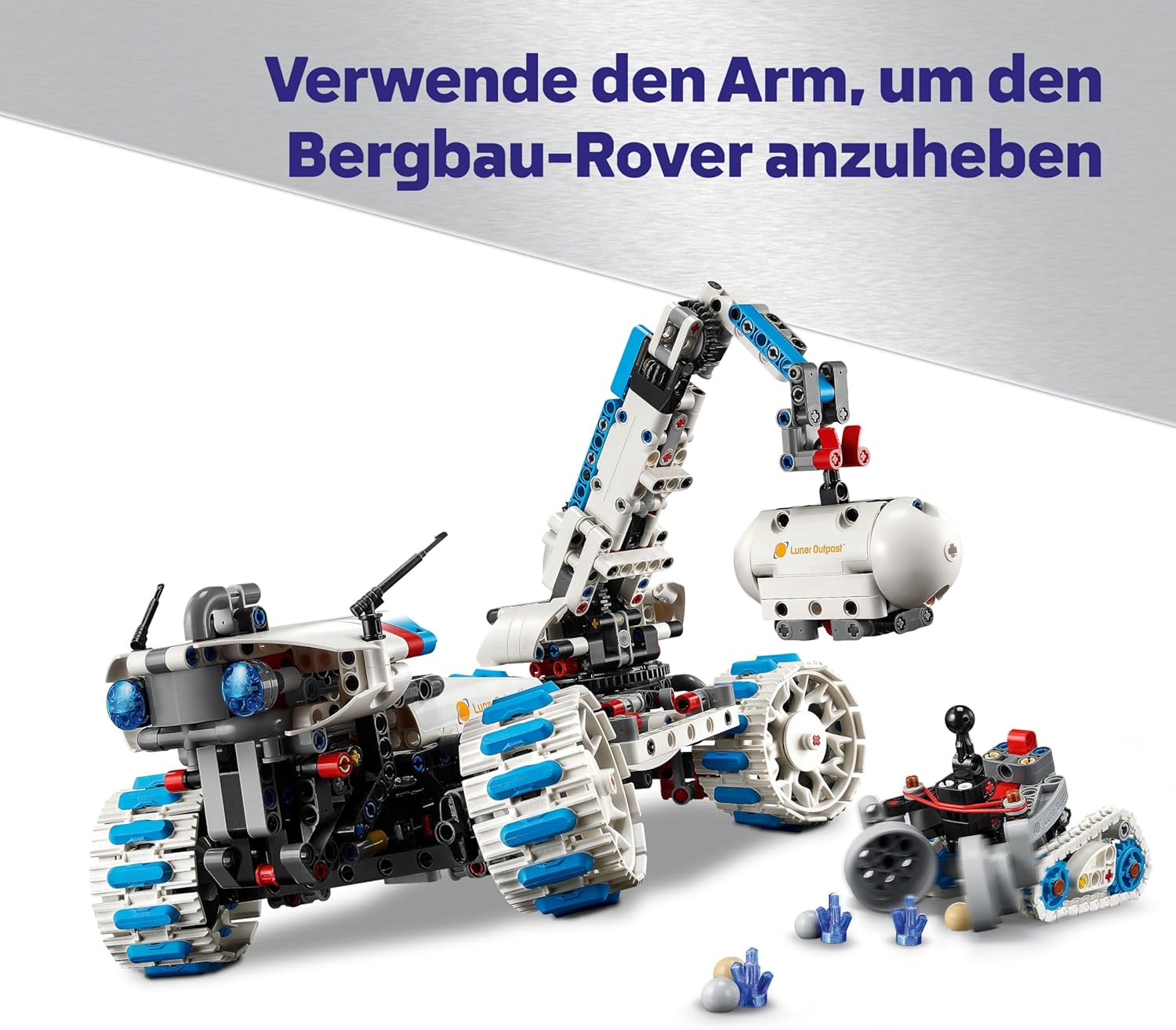 LEGO 42170 Technic Kawasaki Ninja H2R Motorrad-Bauset LEGO Technic 42170 Kawasaki Ninja H2R Motorrad in Schwarz und Grün mit realistischen Details