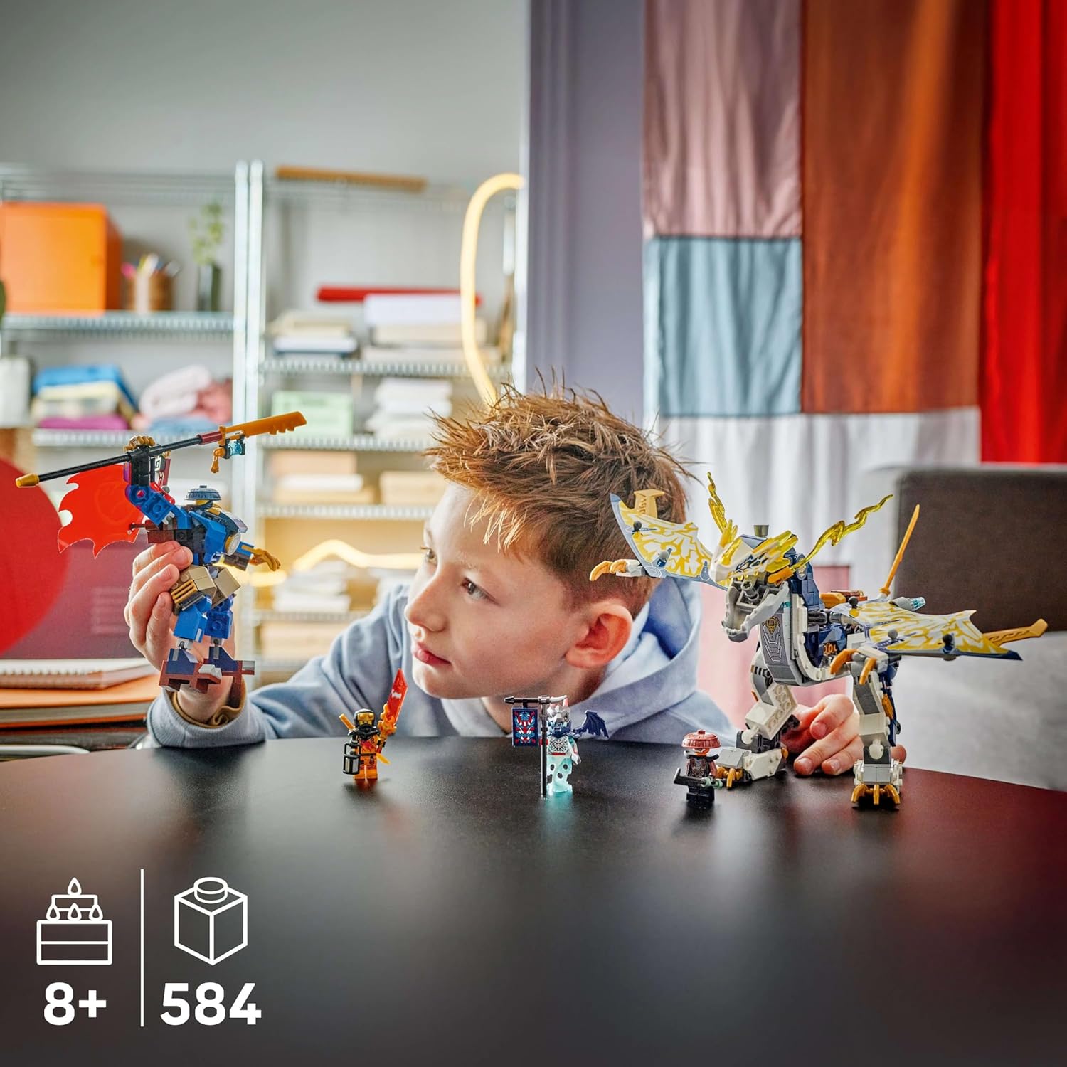 LEGO® NINJAGO® Rogues Mech Drachenreiter 71843 Person, Spielzeug