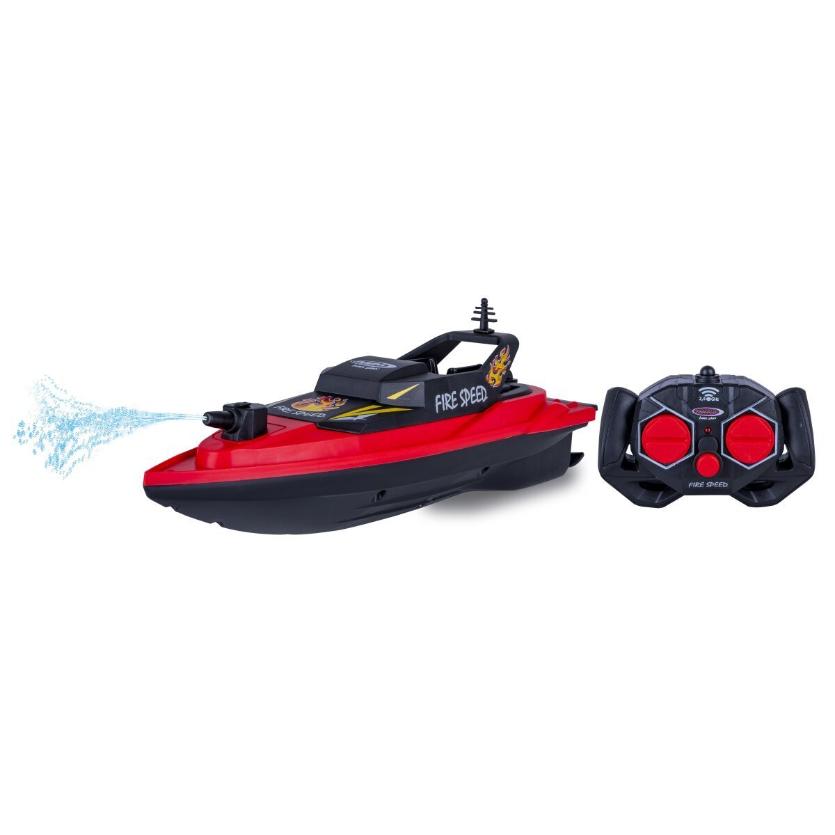 JAMARA Feuerlöschboot Fire Speed 2,4GHz mit Spritzfunktion ab 3 Jahren
