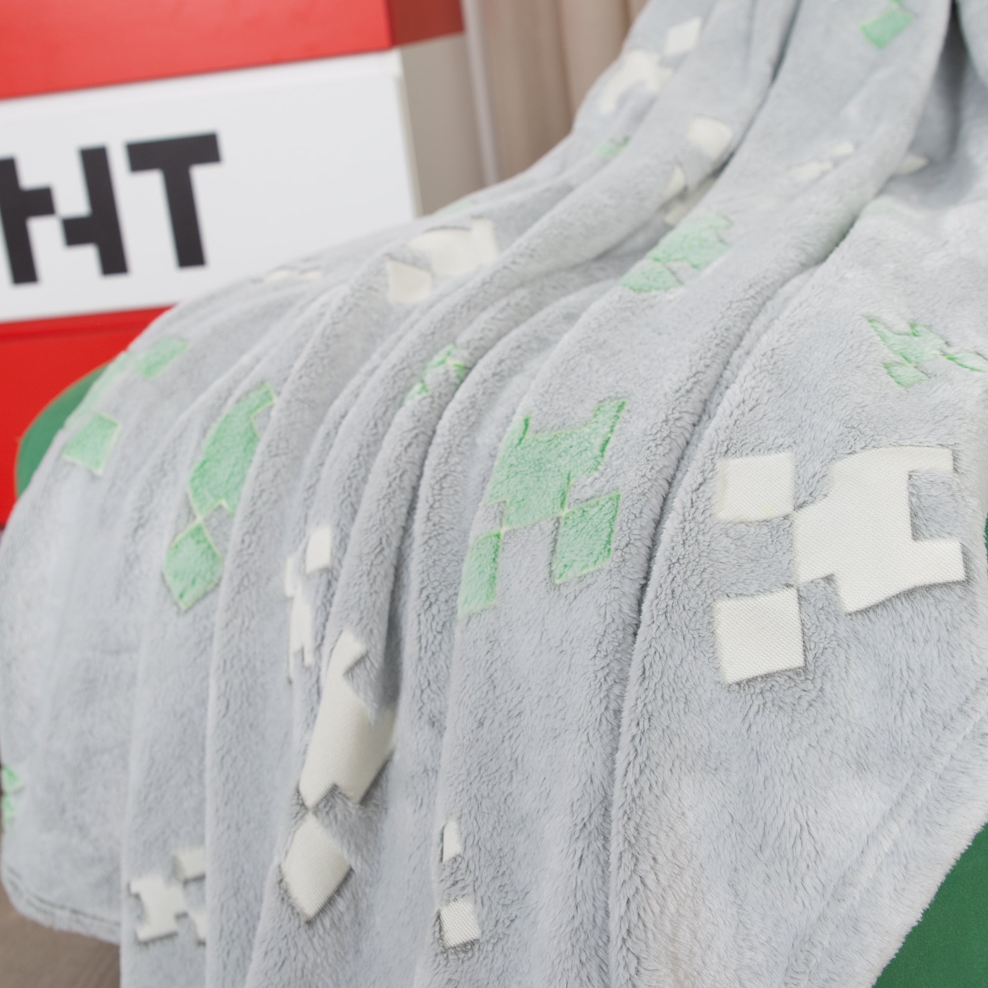 Roba 687140MC KUSCHELDECKE GLOW-IN-THE-DARK, GRAU - Produktbild 8