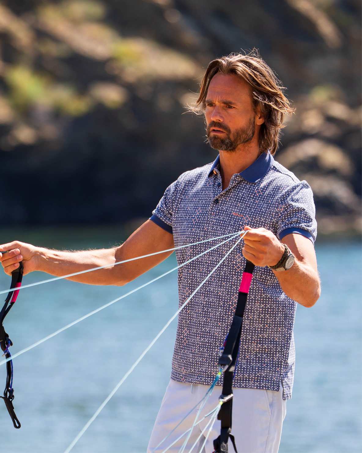 NZA 26CN103NS Poloshirt - Navy Blau - Bild 2