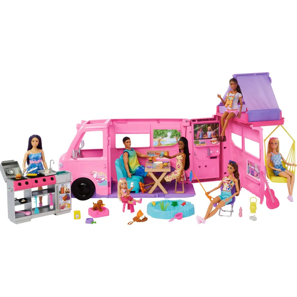 Barbie Super Abenteuer Camper Spielset Barbie Super Abenteuer Camper Spielset