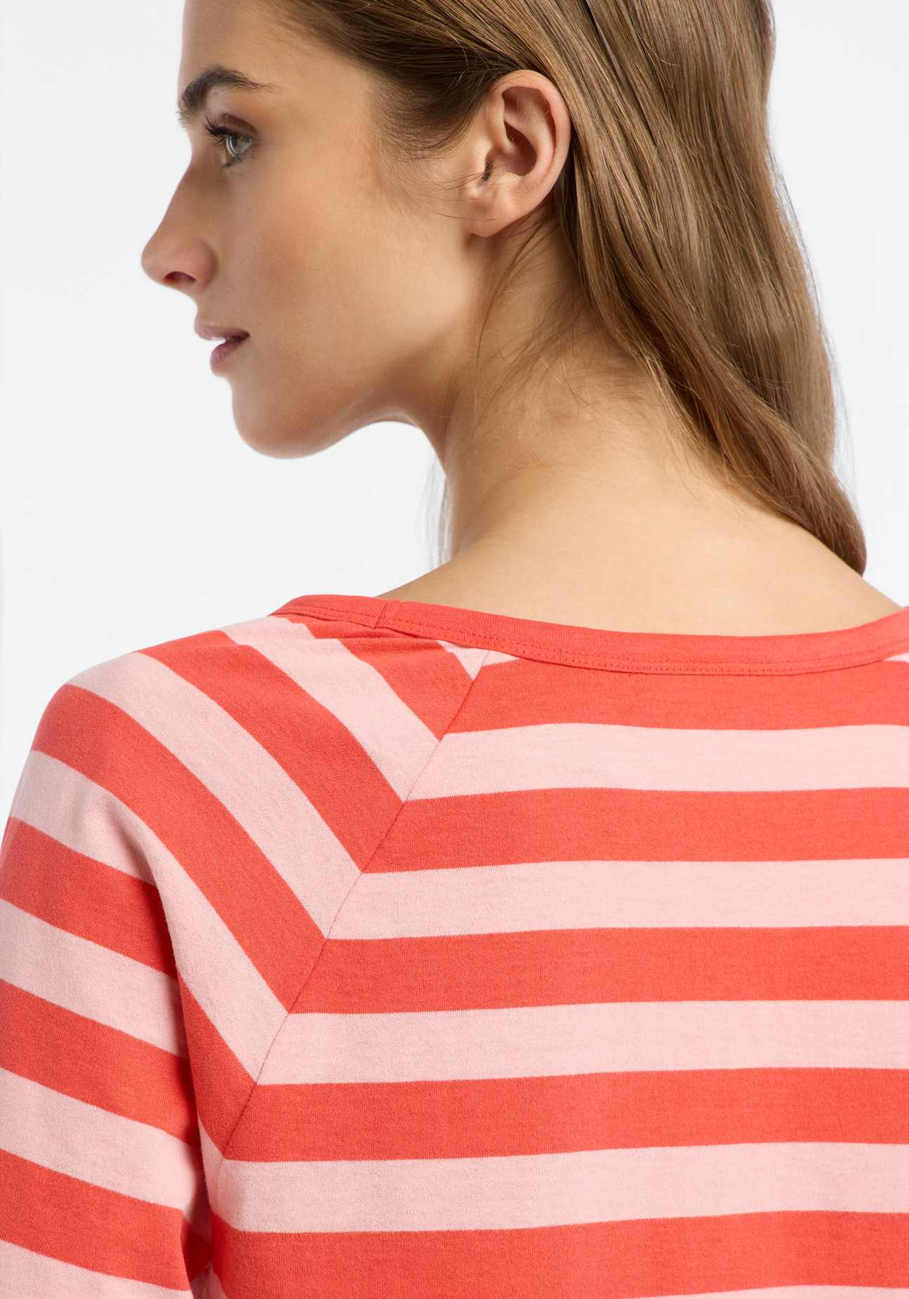 Elbsand Celin 3/4-Arm Shirt in Rot, Produktfoto 6.