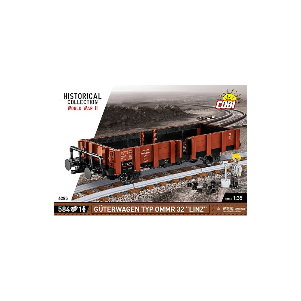 Cobi 6285 Güterwagen Typ Ommr 32 ''LINZ'' Cobi 6285 Güterwagen Typ Ommr 32 ''LINZ''