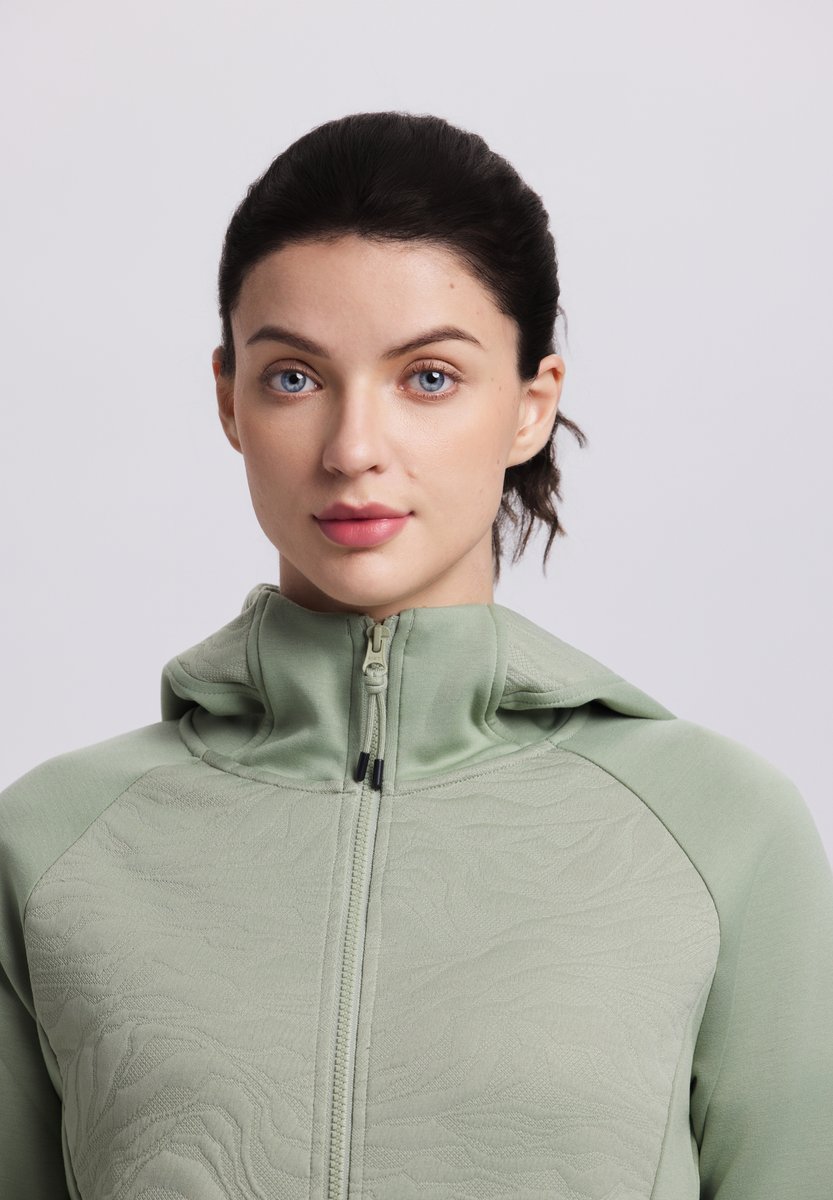 ICEPEAK 954734432I AMBERG Kapuzenjacke Damen Grün Gr. L