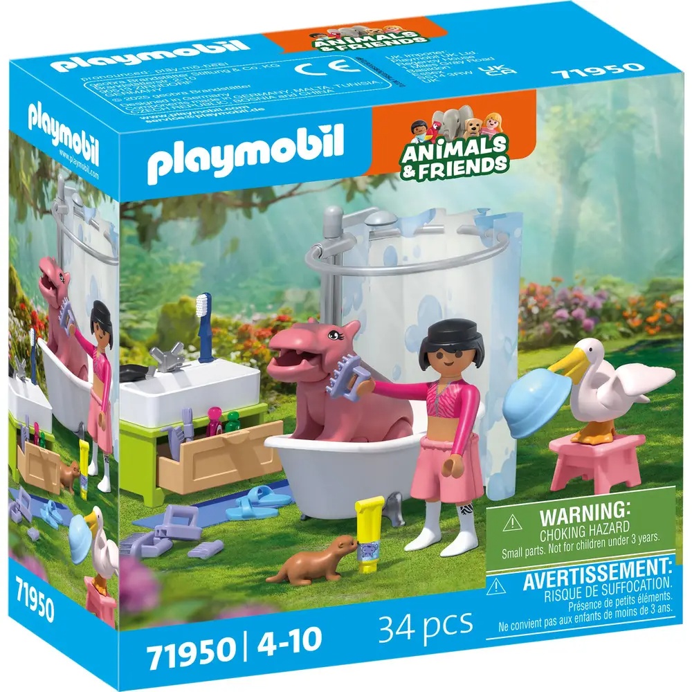 PLAYMOBIL 71950 tierischer badespass Person