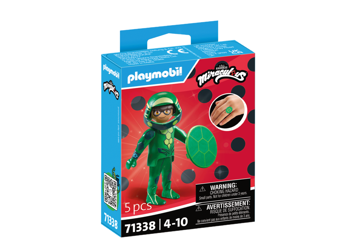 PLAYMOBIL 71338 Miraculous: Carapace PLAYMOBIL, 71338, Miraculous, Carapace, Person, Gesicht, Kopf