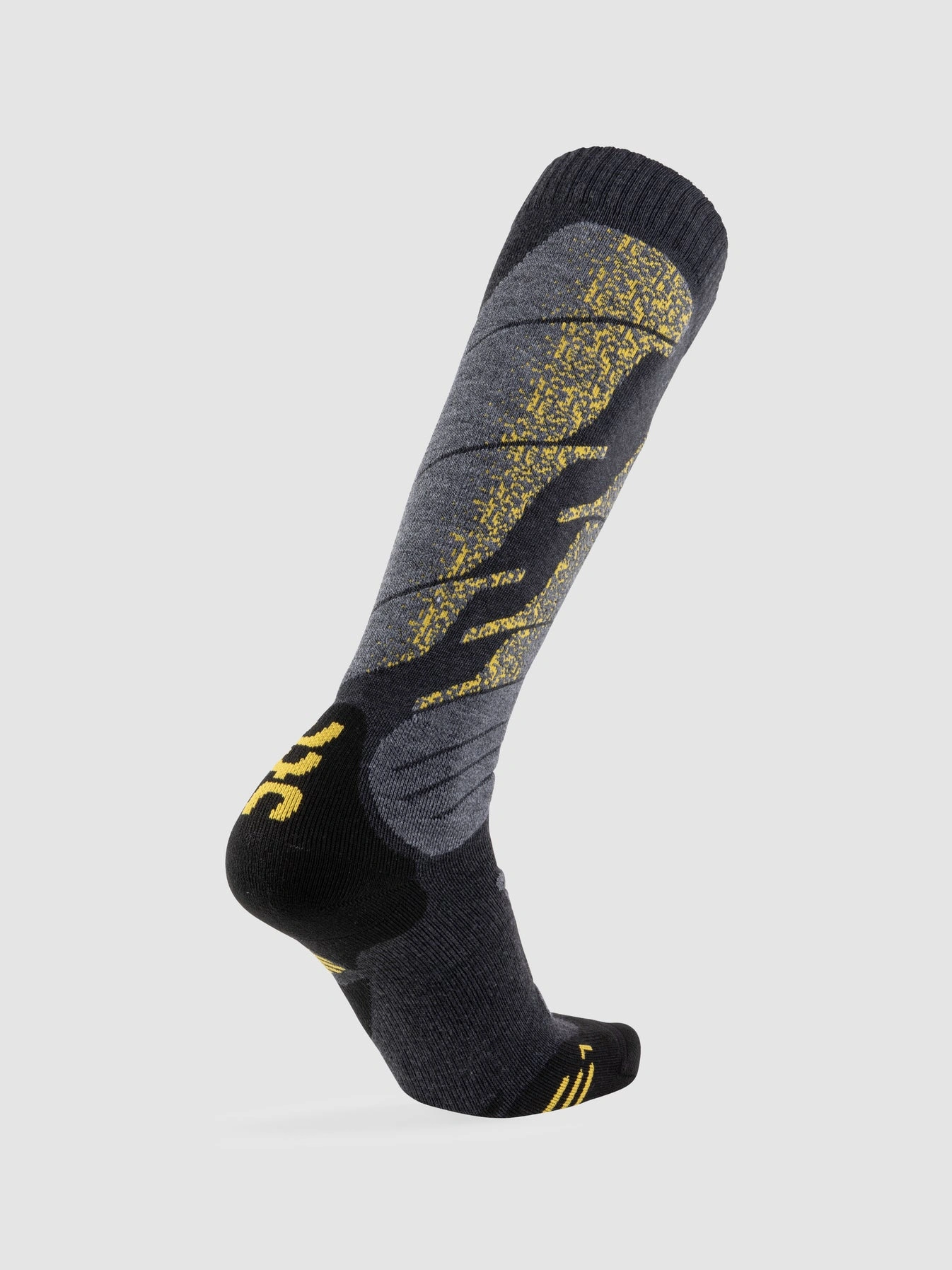 UYN Herren Skisocken S100041G726 - Anthrazit-Melange/Gelb GR. 39/41 UYN Herren Skisocken S100041G726 - Anthrazit-Melange/Gelb GR. 39/41
