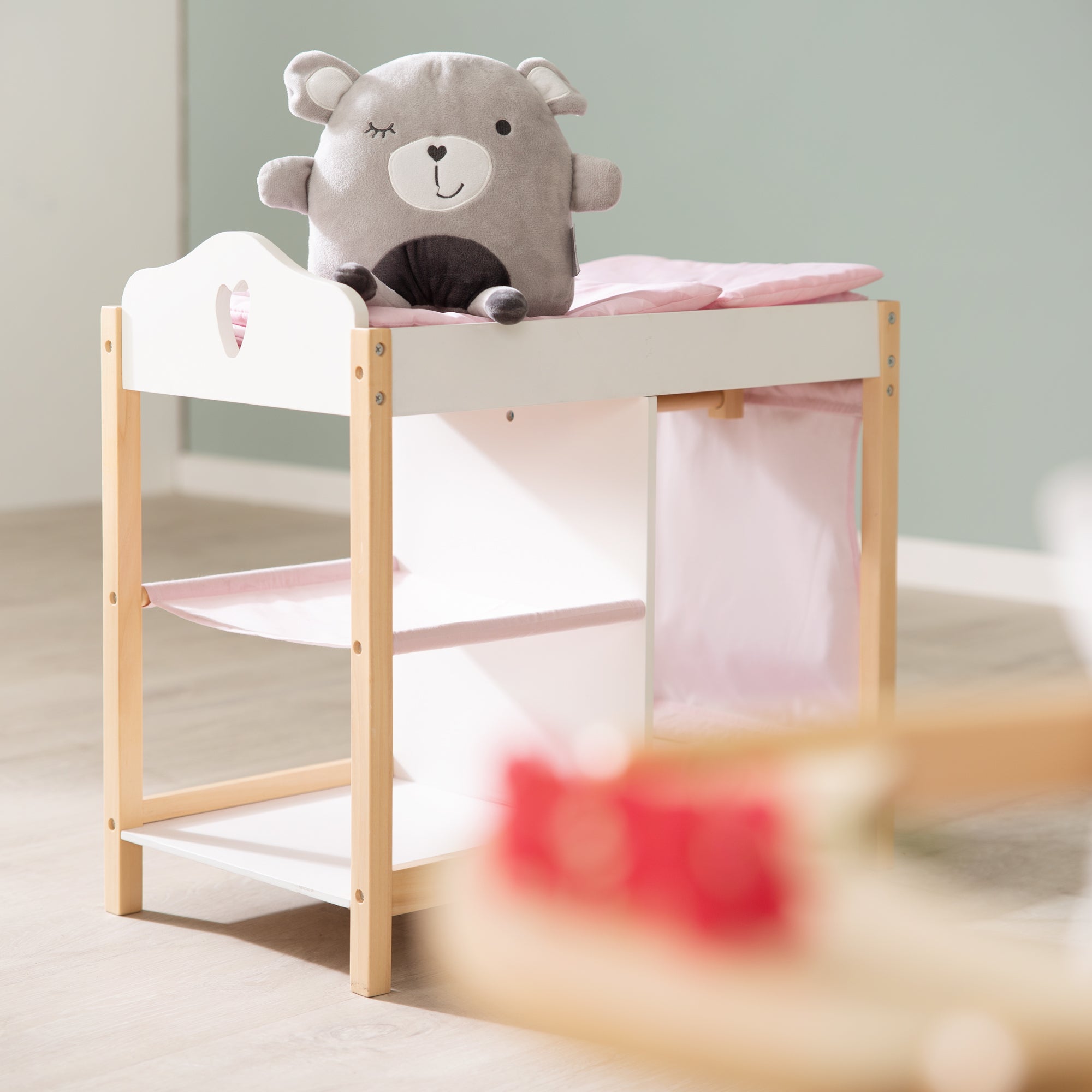 Roba 490039984 Puppenkommode Scarlett Weiß und Natur – Puppenmöbel & Häuser - Produktbild 4