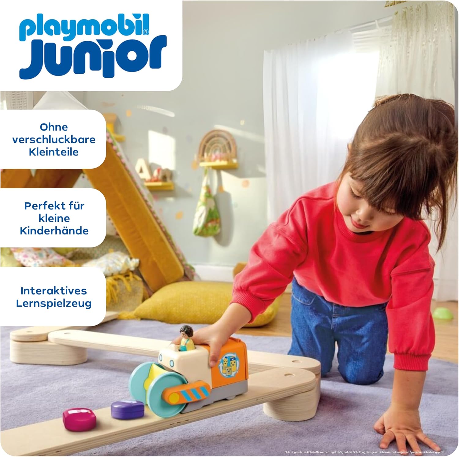 PLAYMOBIL 71774 junior: spassiges müllsammelfahrzeug Person