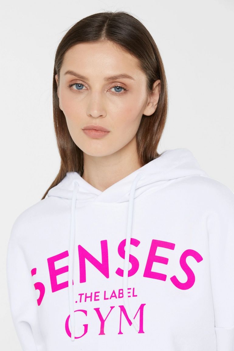 SENSES 2509365733 Hoodie SE: RENITY mit Print, Damen, Weiß SENSES 2509365733 Hoodie SE: RENITY mit Print, Damen, Weiß
