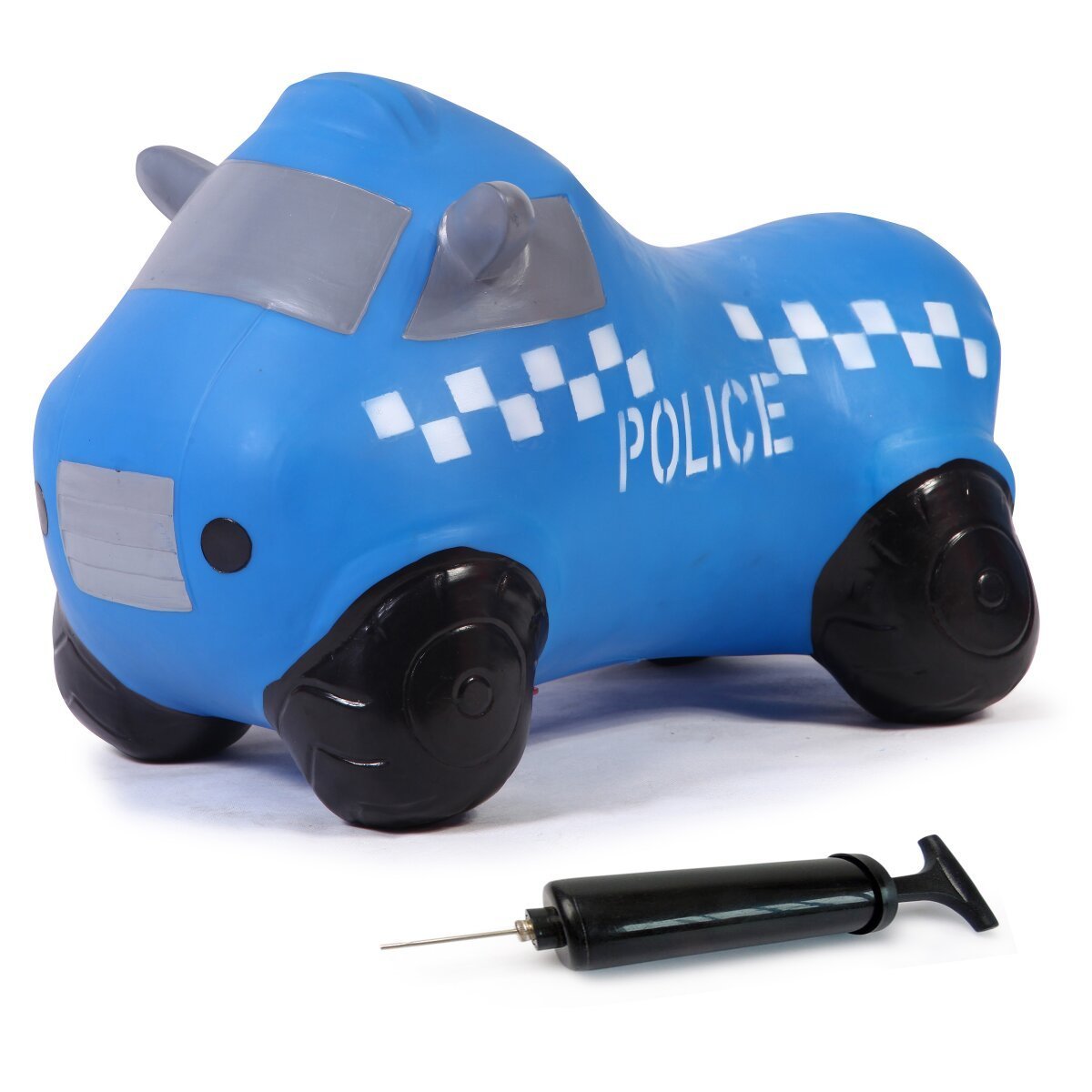 JAMARA Hüpfauto Police Truck HoppyDoo mit Pumpe ab 12 Monaten
