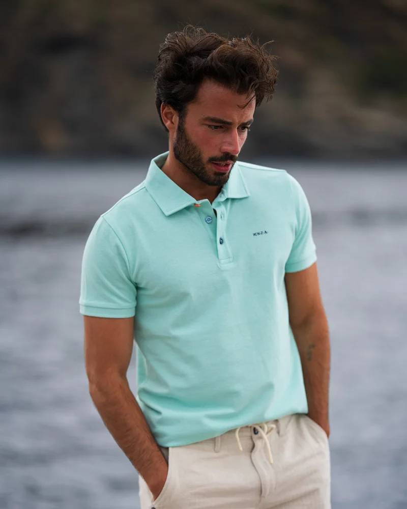 NZA 26CN150PM Poloshirt - Türkis NZA 26CN150PM Poloshirt - Türkis