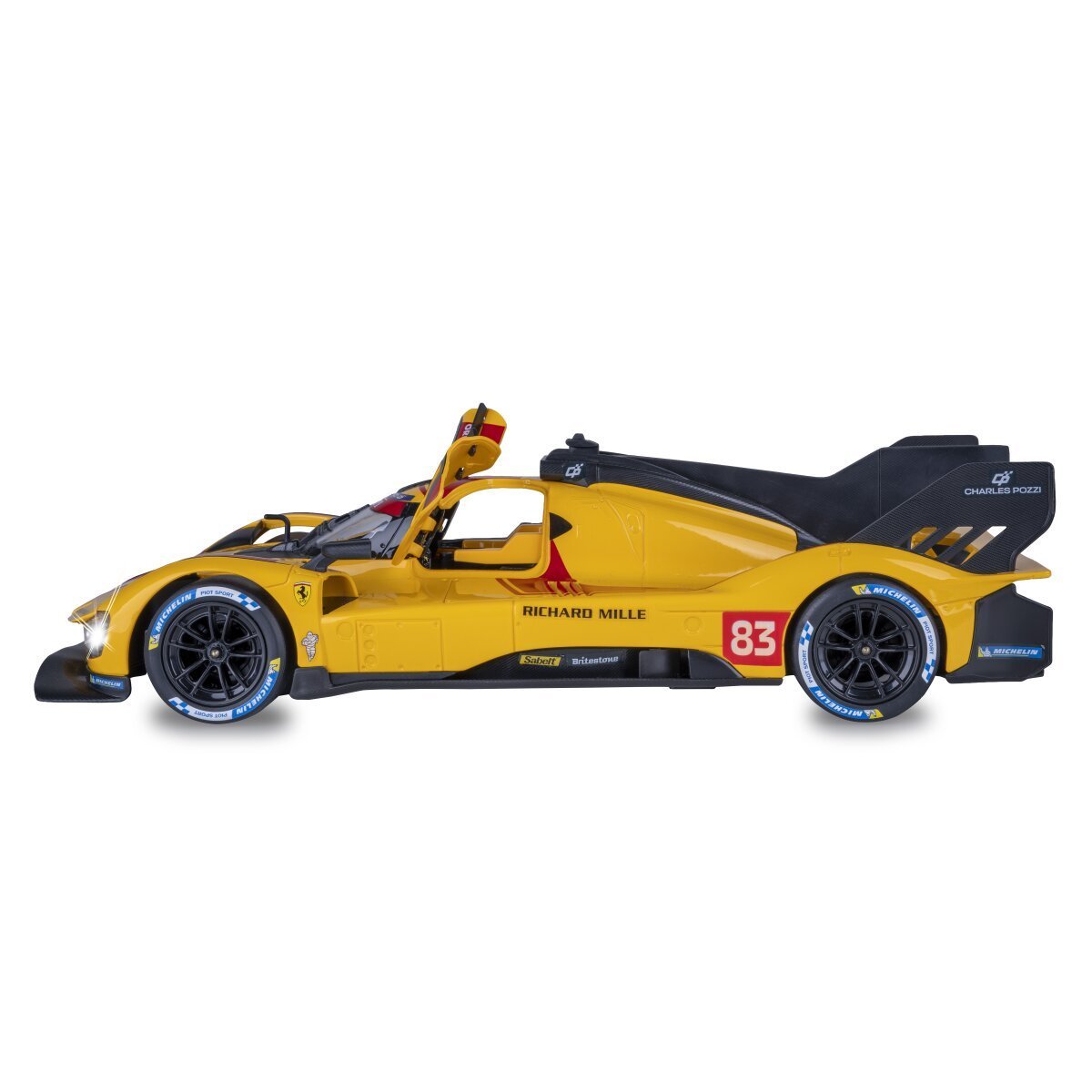 JAMARA Ferrari 499P-N83 1:14 gelb 2,4GHz Tür manuell ab 6 Jahren JAMARA Ferrari 499P-N83 1:14 gelb 2,4GHz Tür manuell ab 6 Jahren