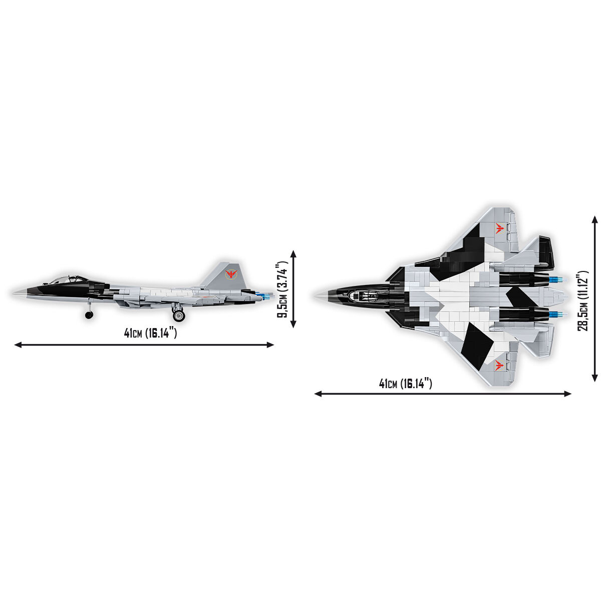 COBI 5921 - TOP GUN Maverick - ENEMY STRIKE JET - Bild 8 COBI 5921 - TOP GUN Maverick - ENEMY STRIKE JET - Bild 8