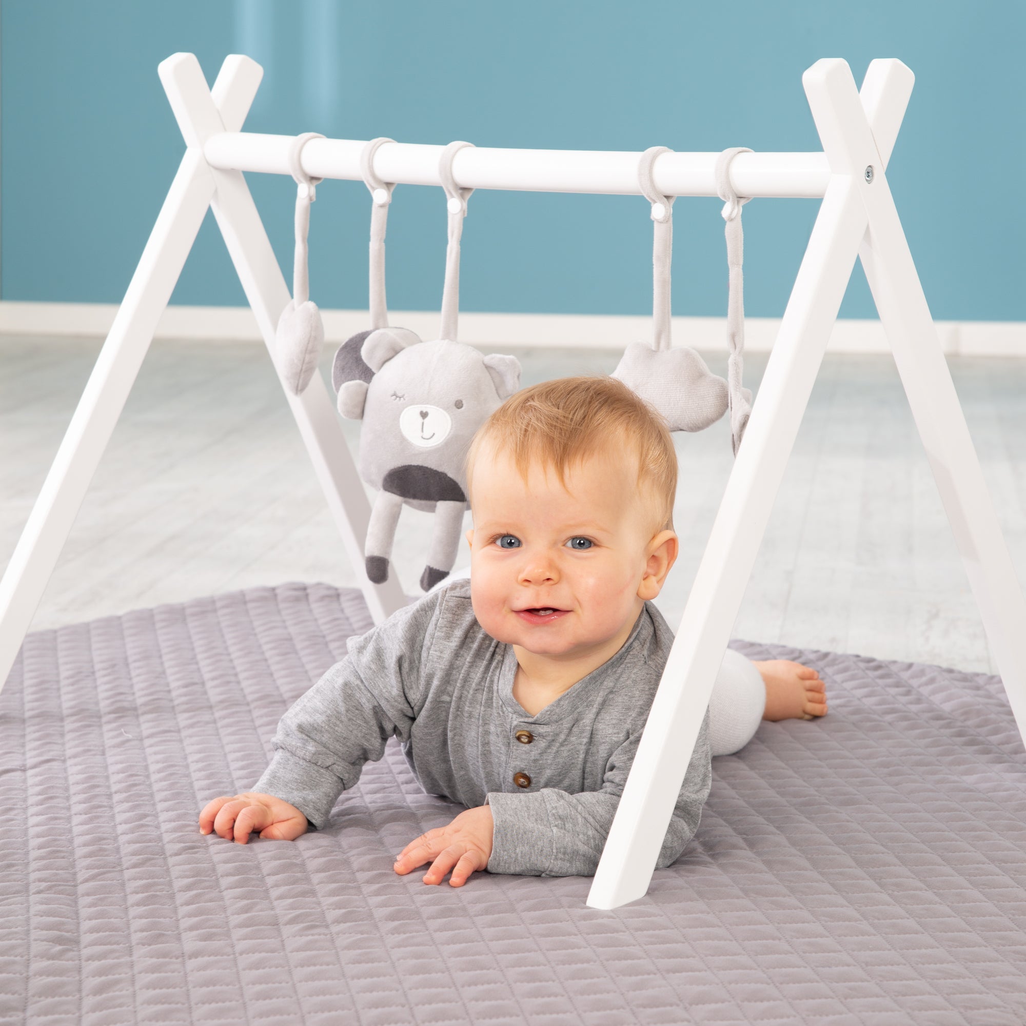 Roba 440100WEV230 Spieltrapez + Anhängerset grau weiß – Motorik & Lernen - Bild 2 Roba 440100WEV230 Spieltrapez + Anhängerset grau weiß – Motorik & Lernen - Produktbild 2